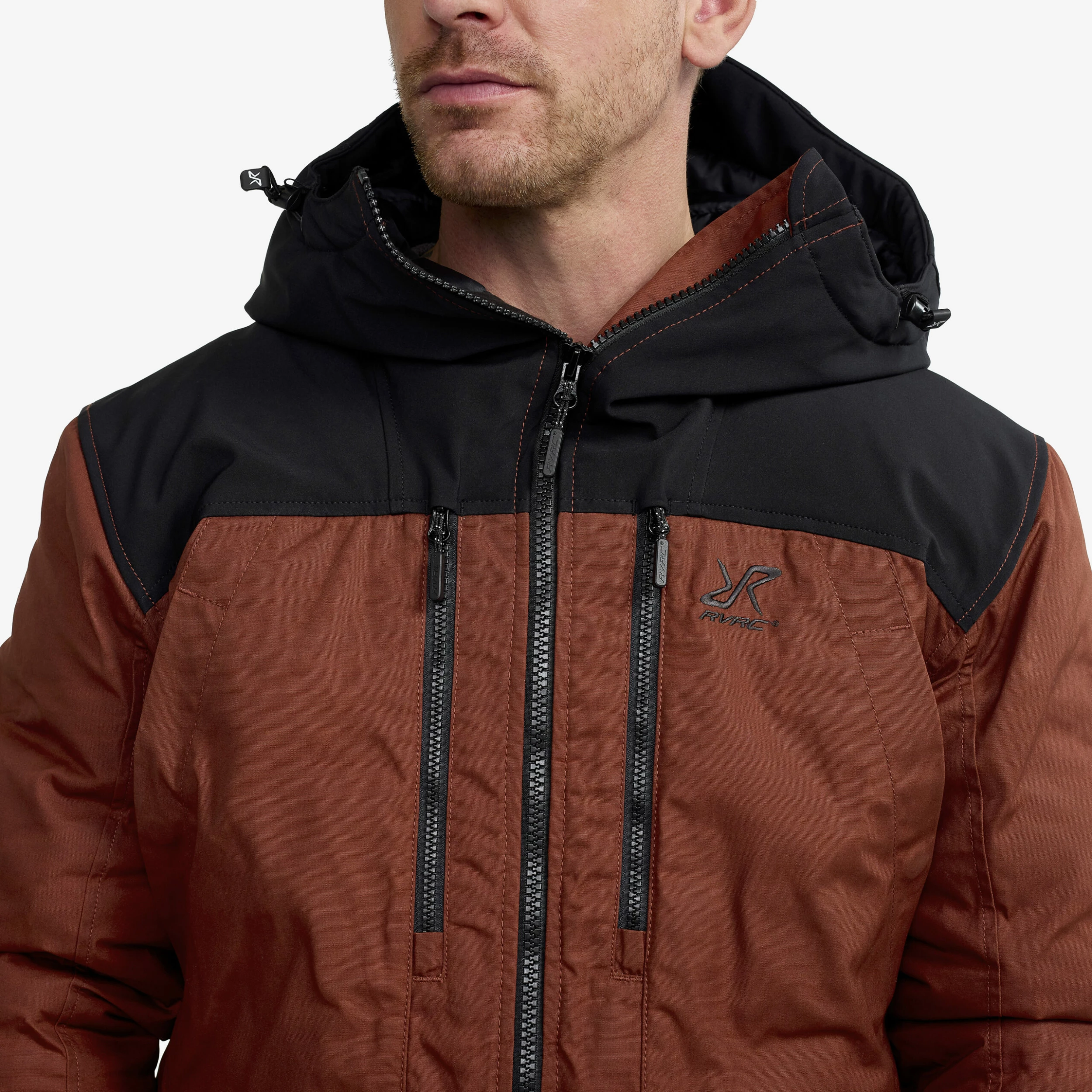 Outdoor Parka Men Smoked Paprika - Image 4