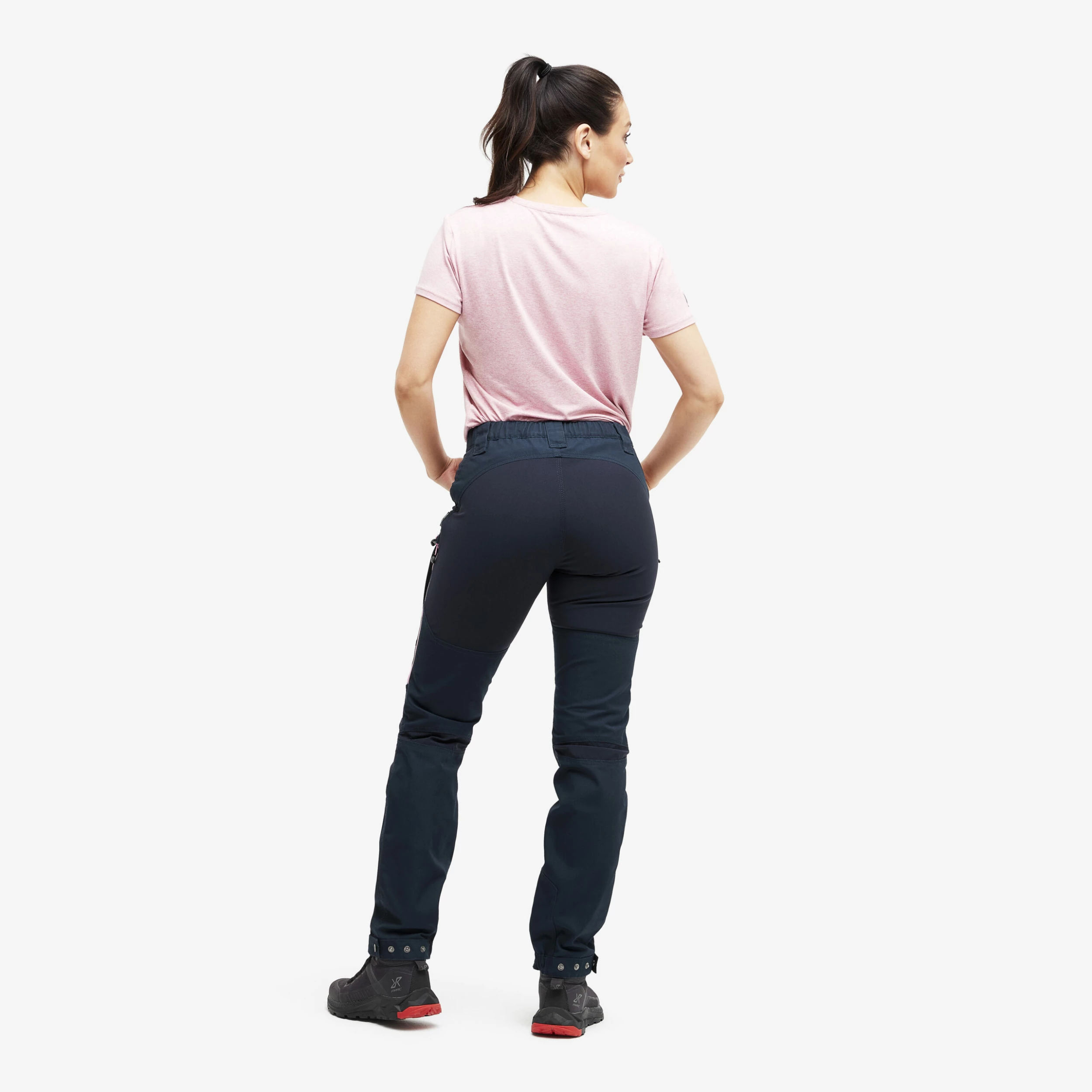 Nordwand Pro Trousers Women Thunder Blue/Orchid Smoke - Image 3