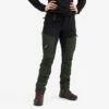 RVRC GP Pro Short Trousers Women Forest Green