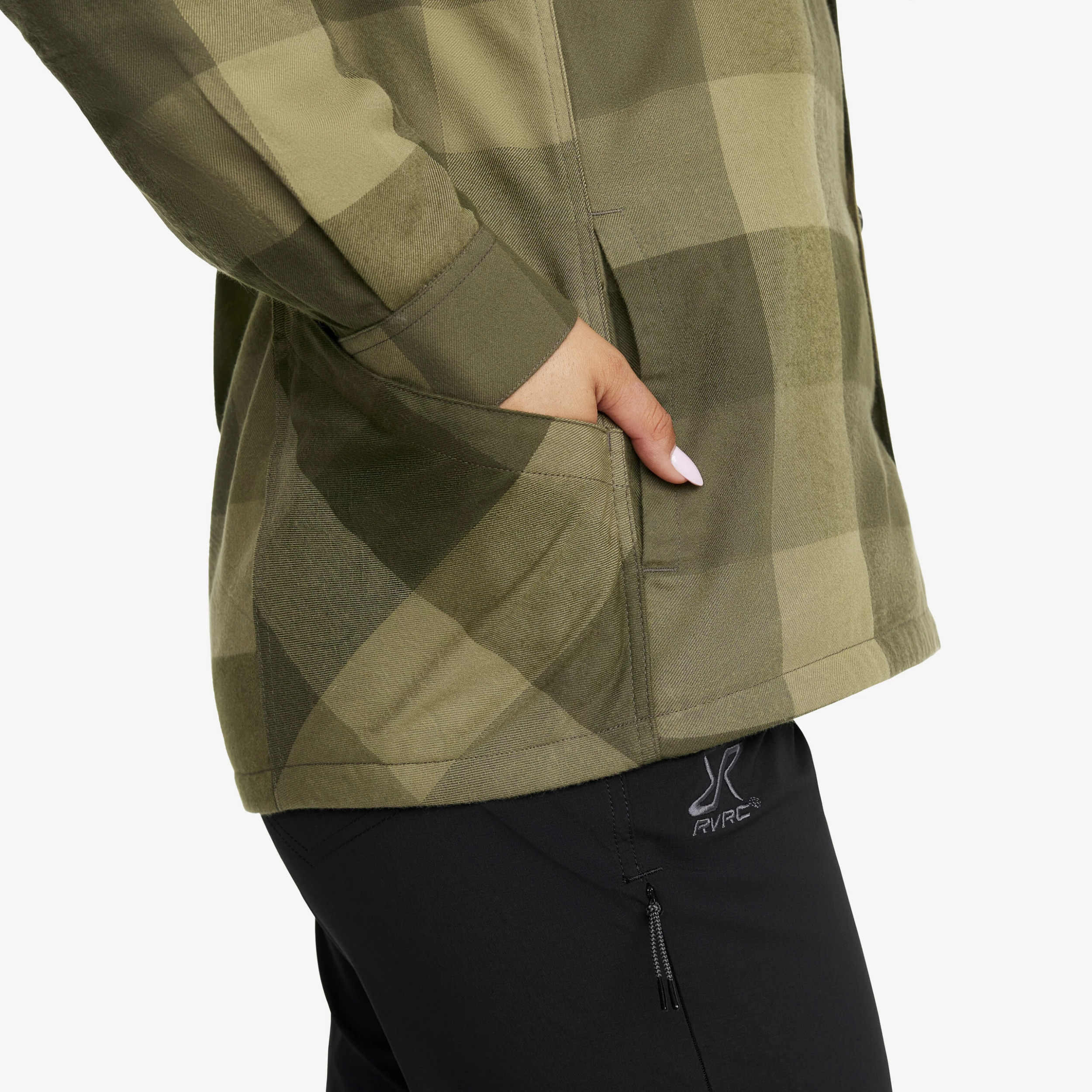 Insulated Shirt Women Forest Night - Image 5