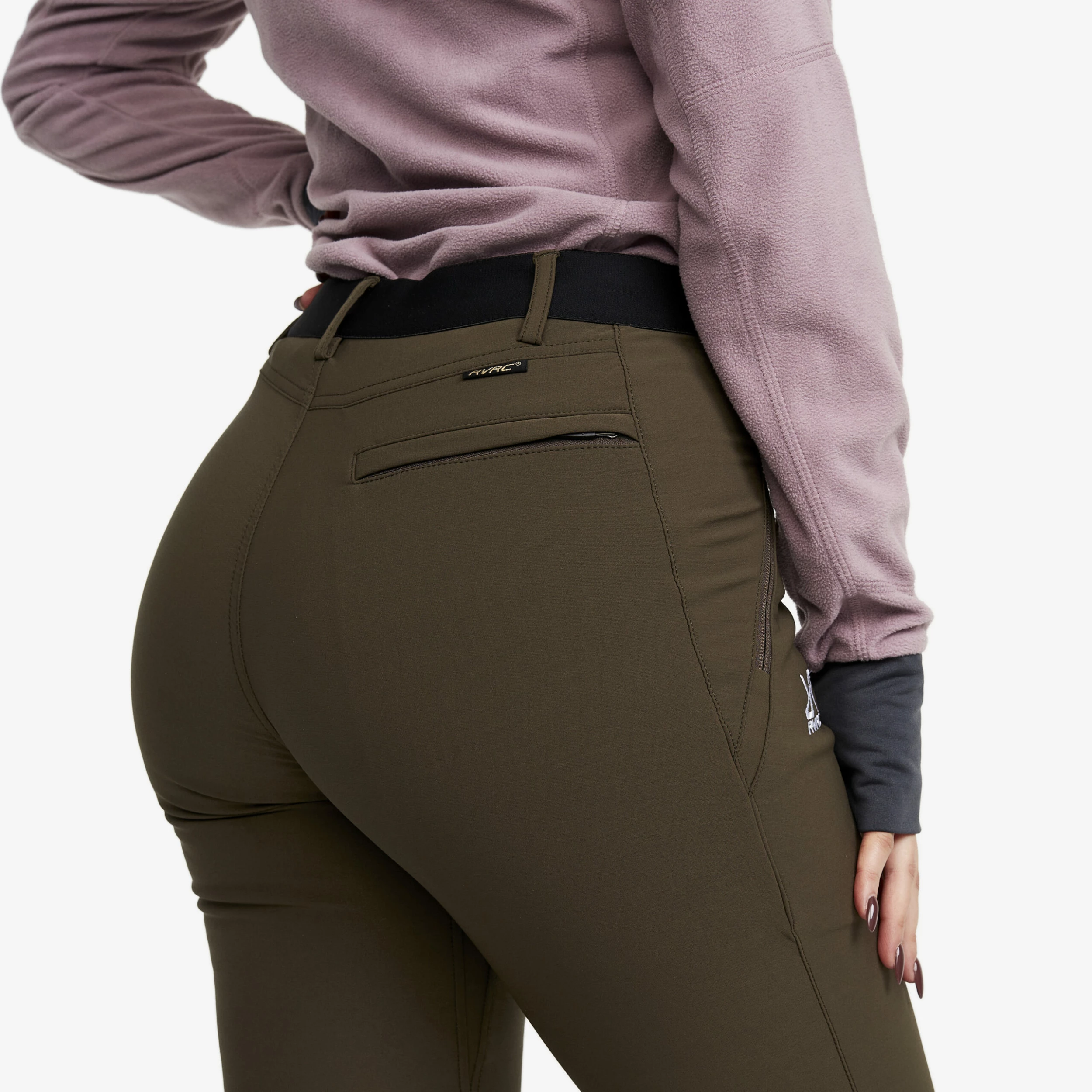 Daybreak Trousers Women Mud - Image 5