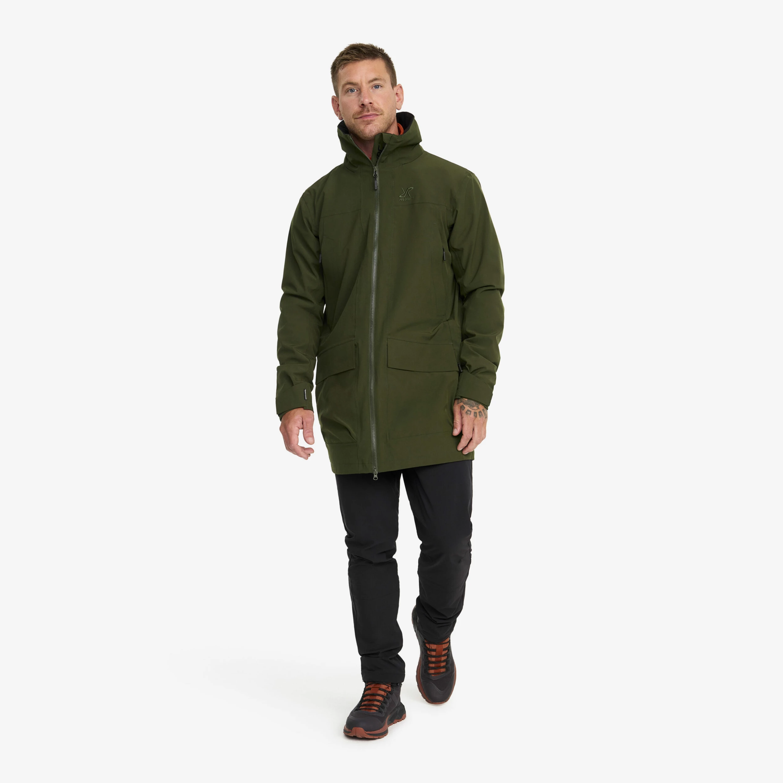 Nevis 2l Parka Men Forest Green - Image 2
