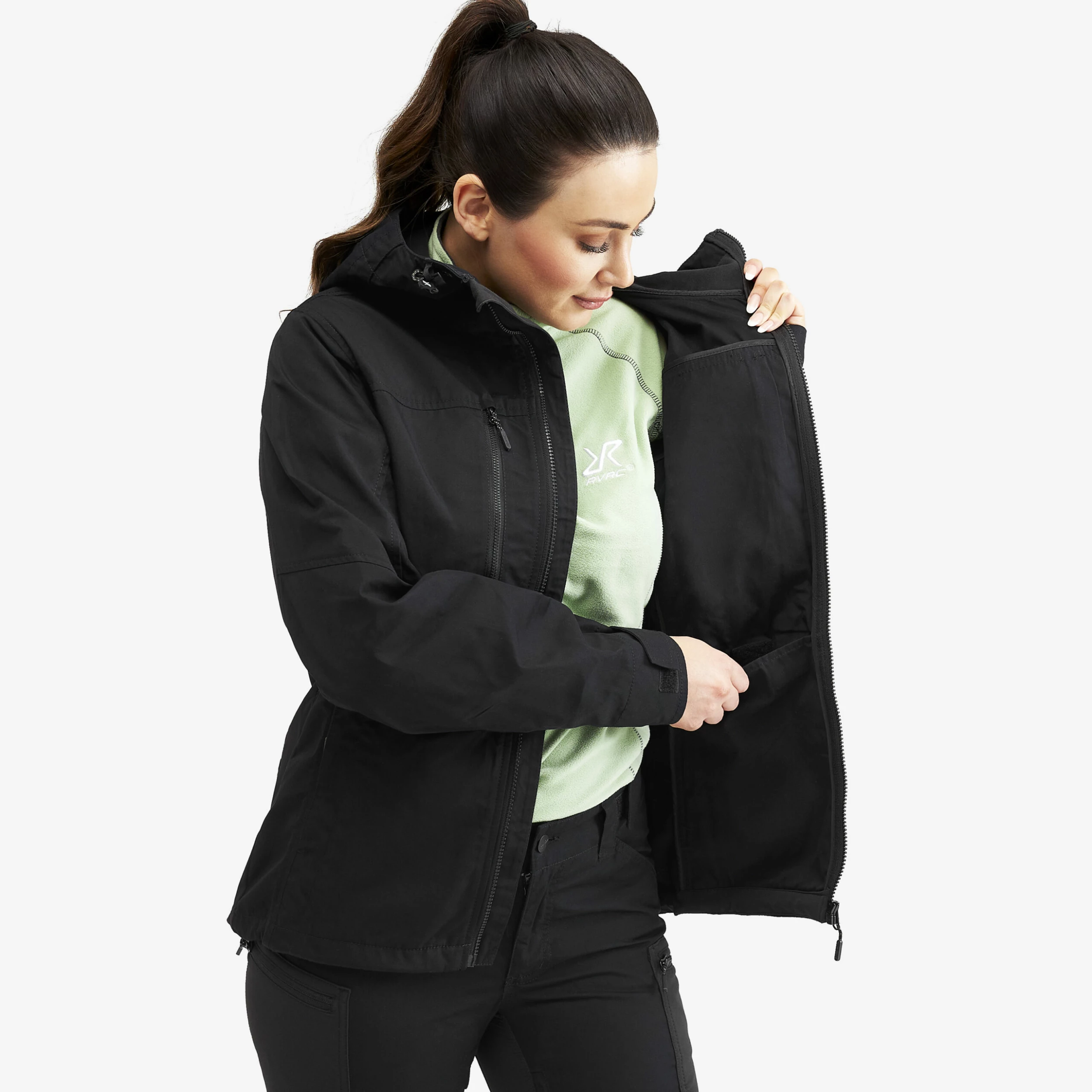 Wander Pro Jacket Women Black - Image 7