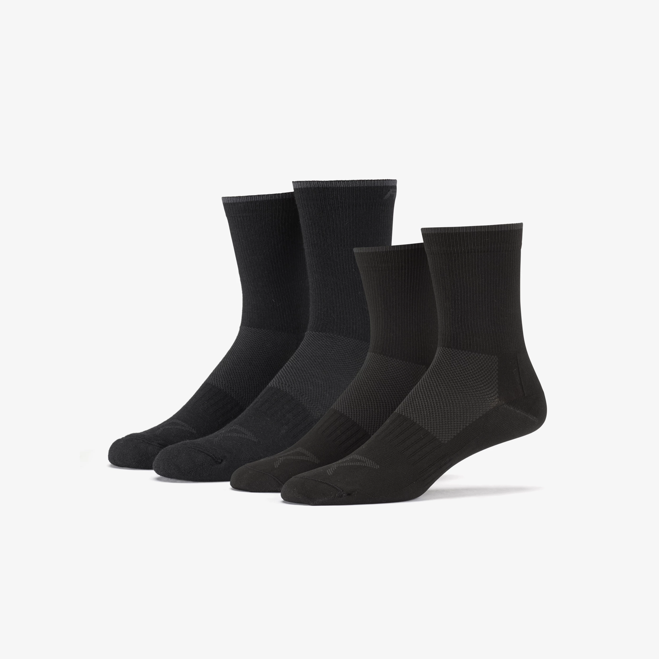 2 In 1 Wander Sock Men Black
