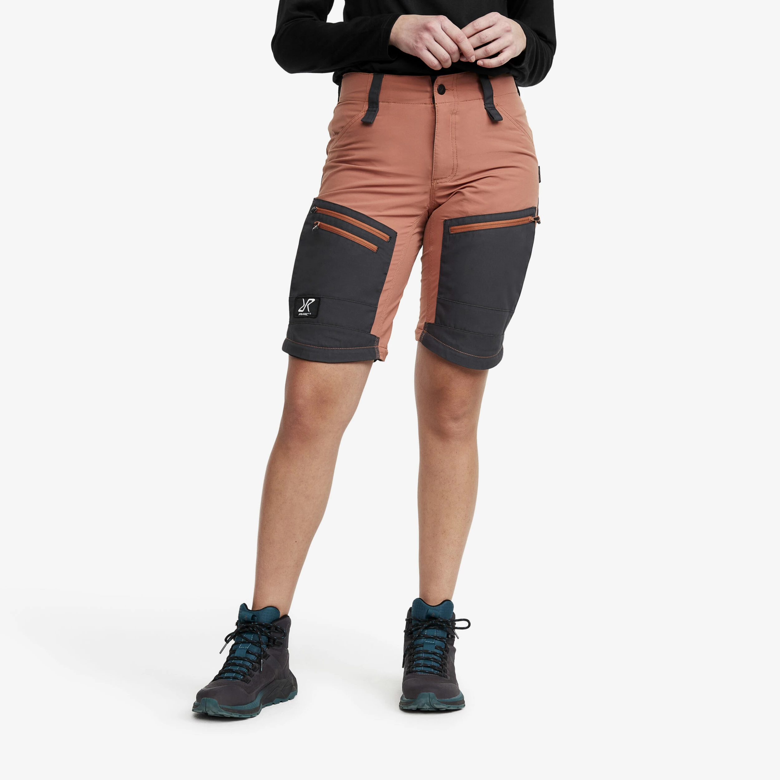 RVRC GP Pro Zip-off Trousers Women Copper Brown - Image 2