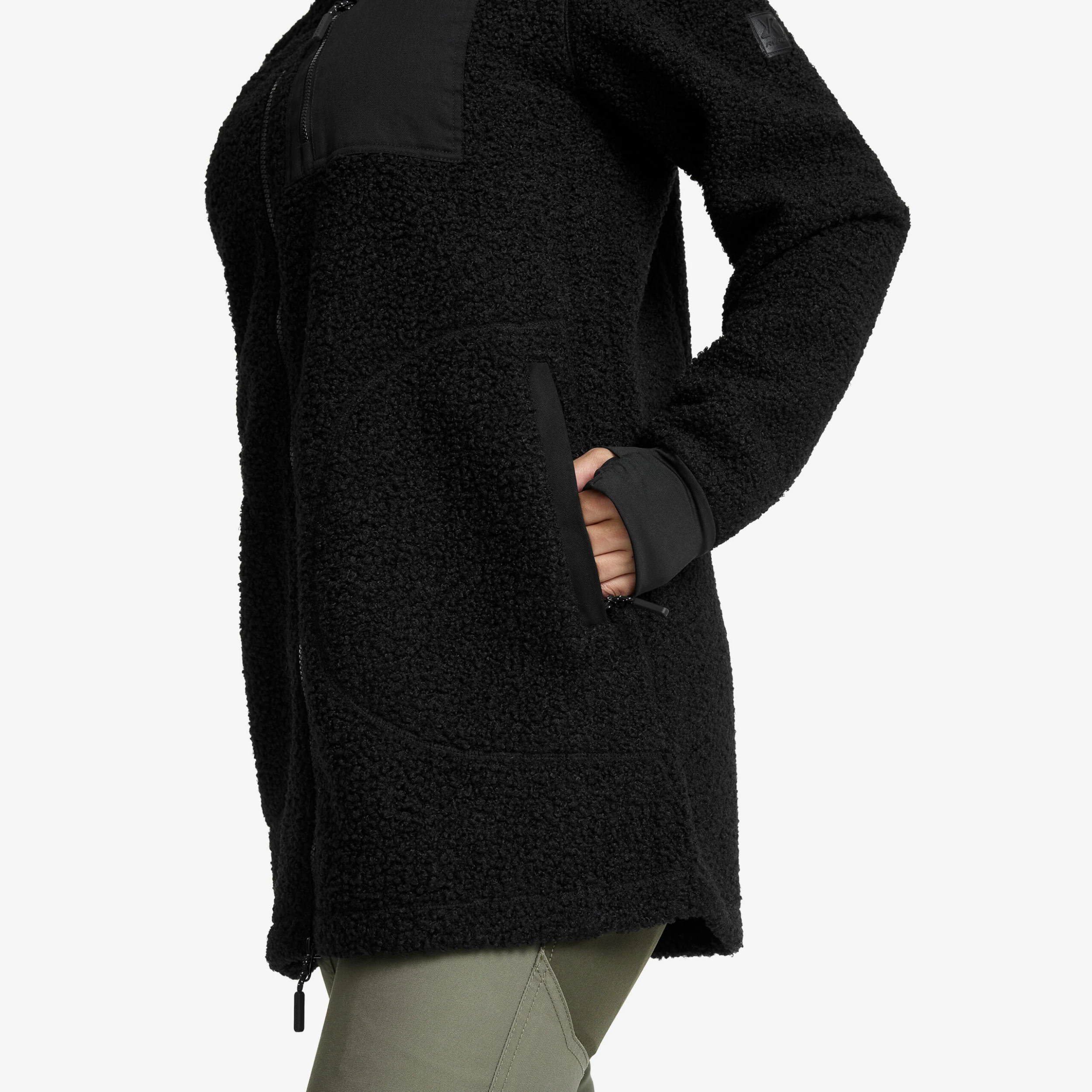 Bigfoot Long Pile Women Jetblack - Image 5