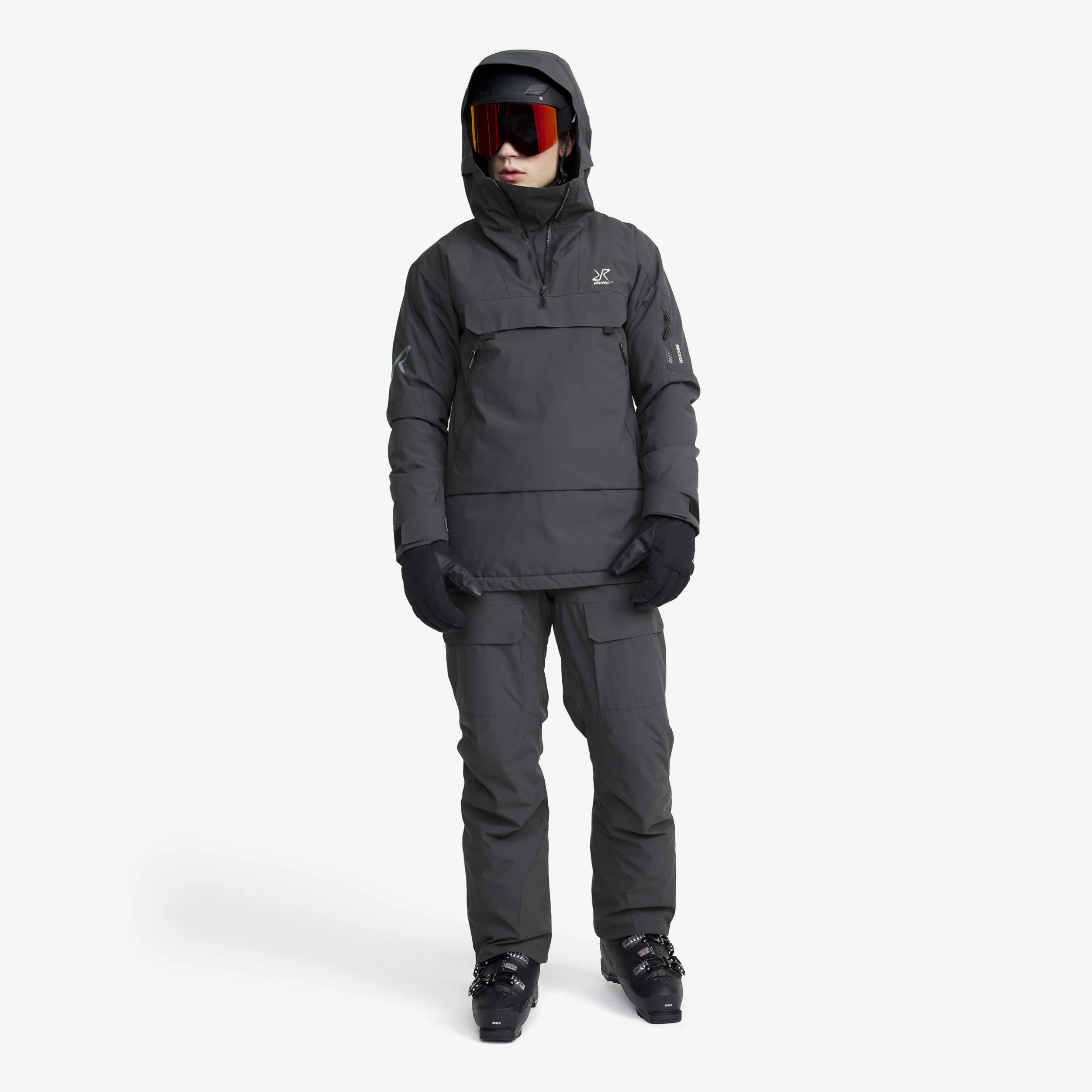 Halo 2L Insulated Ski Anorak Men Anthracite - Image 2