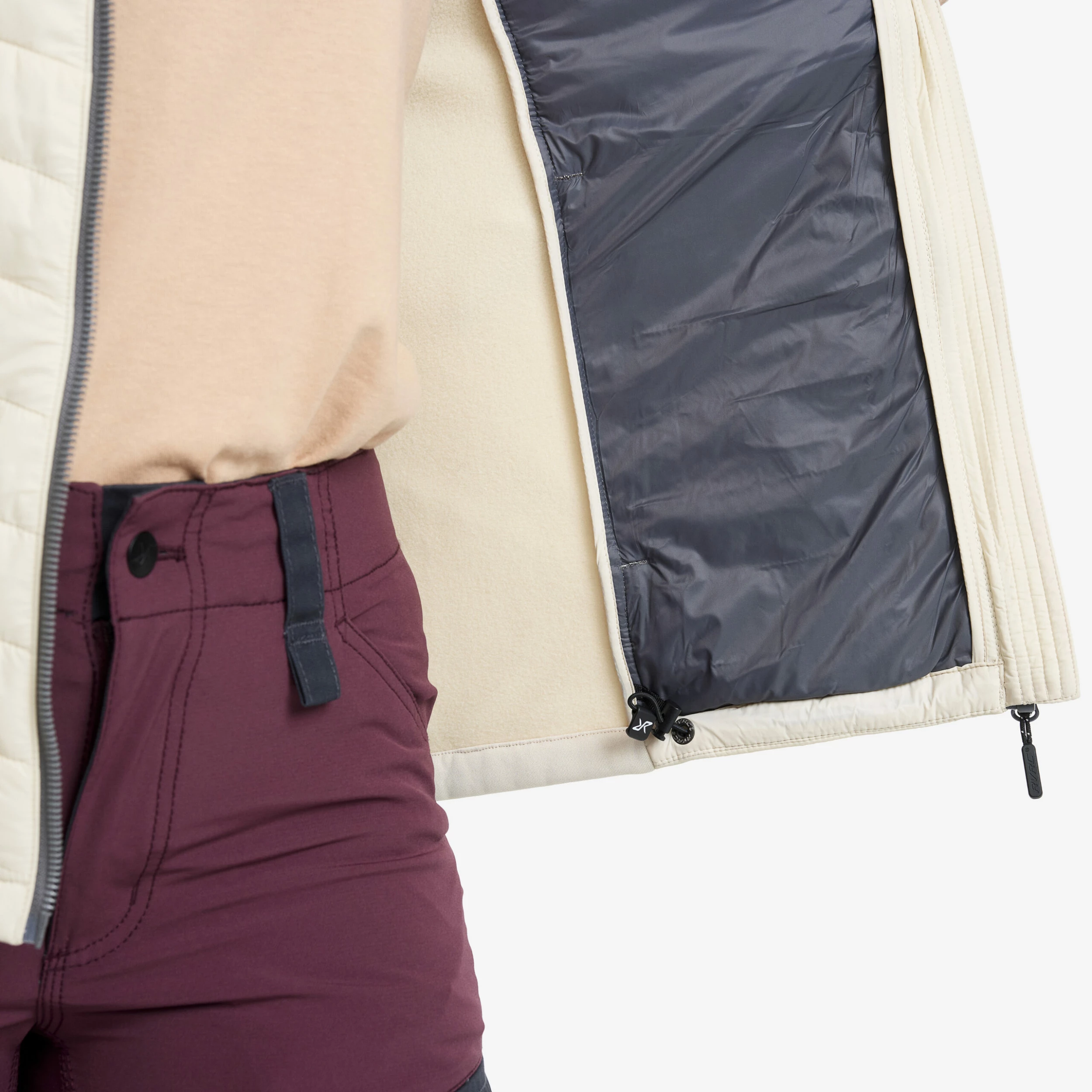 Radical Insulate Jacket Women Oatmeal - Image 8