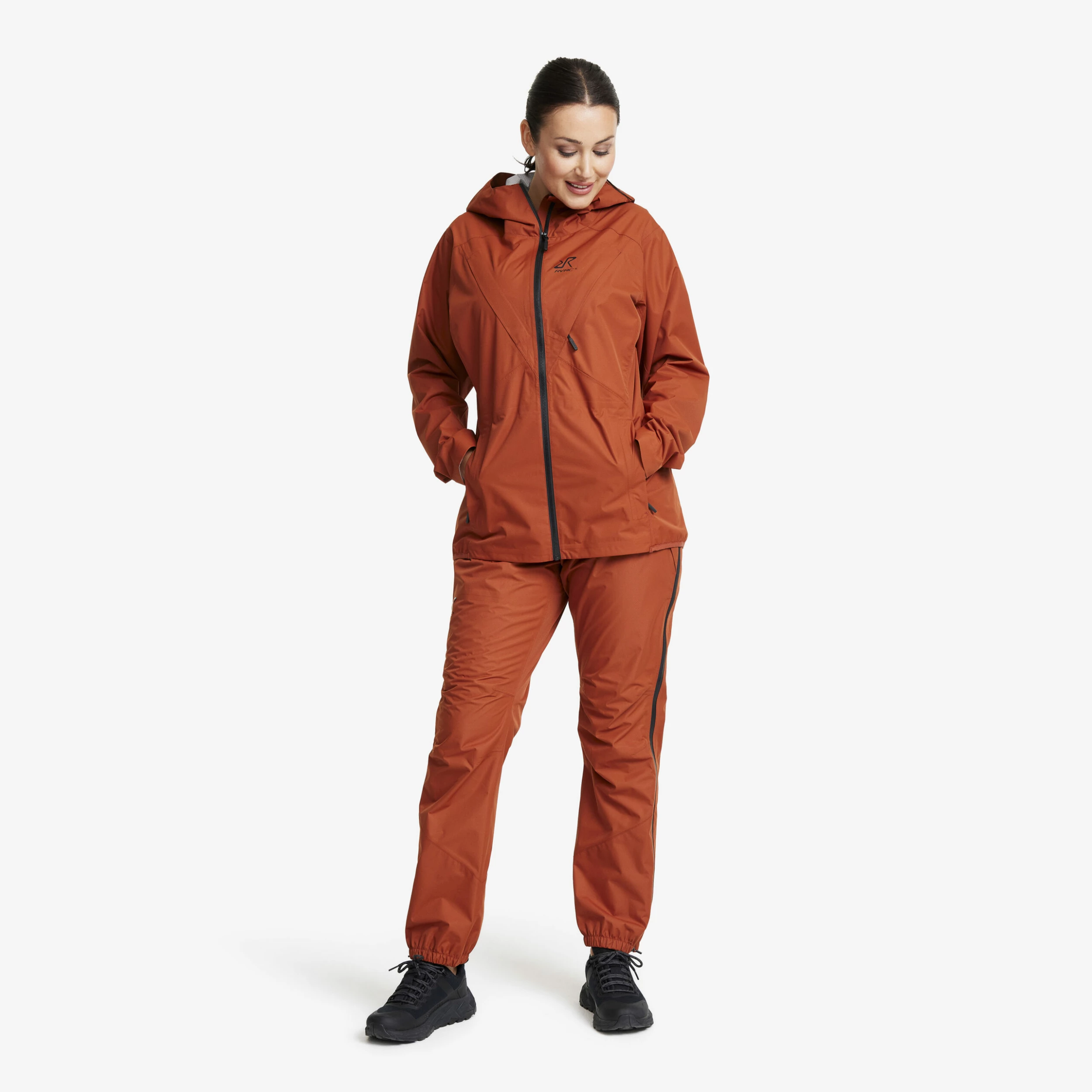 Typhoon Trousers Women Rusty Orange/Oatmeal - Image 2