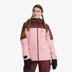Halo 2L Insulated Ski Jacket Women Blush