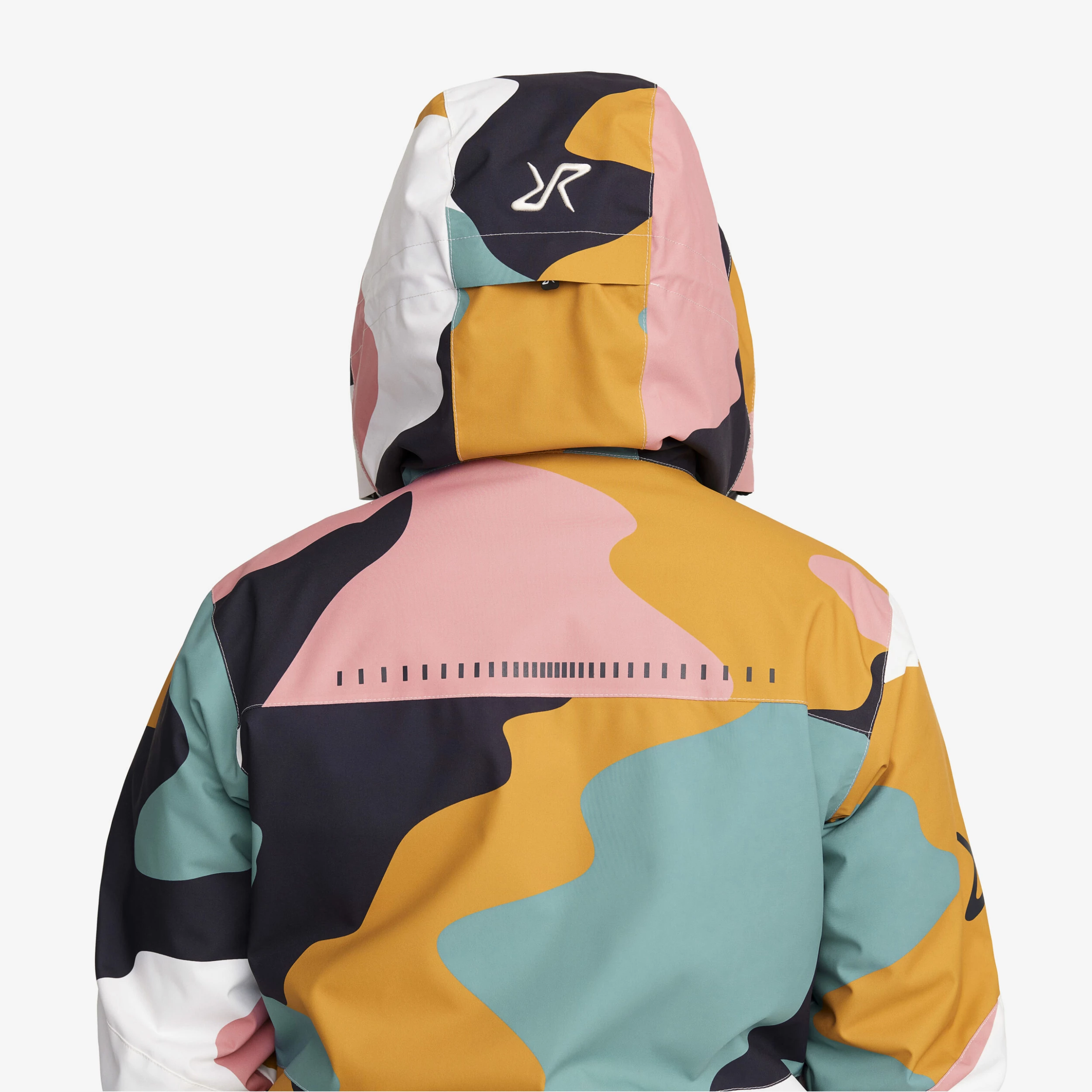 Halo 2L Insulated Ski Jacket Women Anthracite/Golden Yellow - Image 14