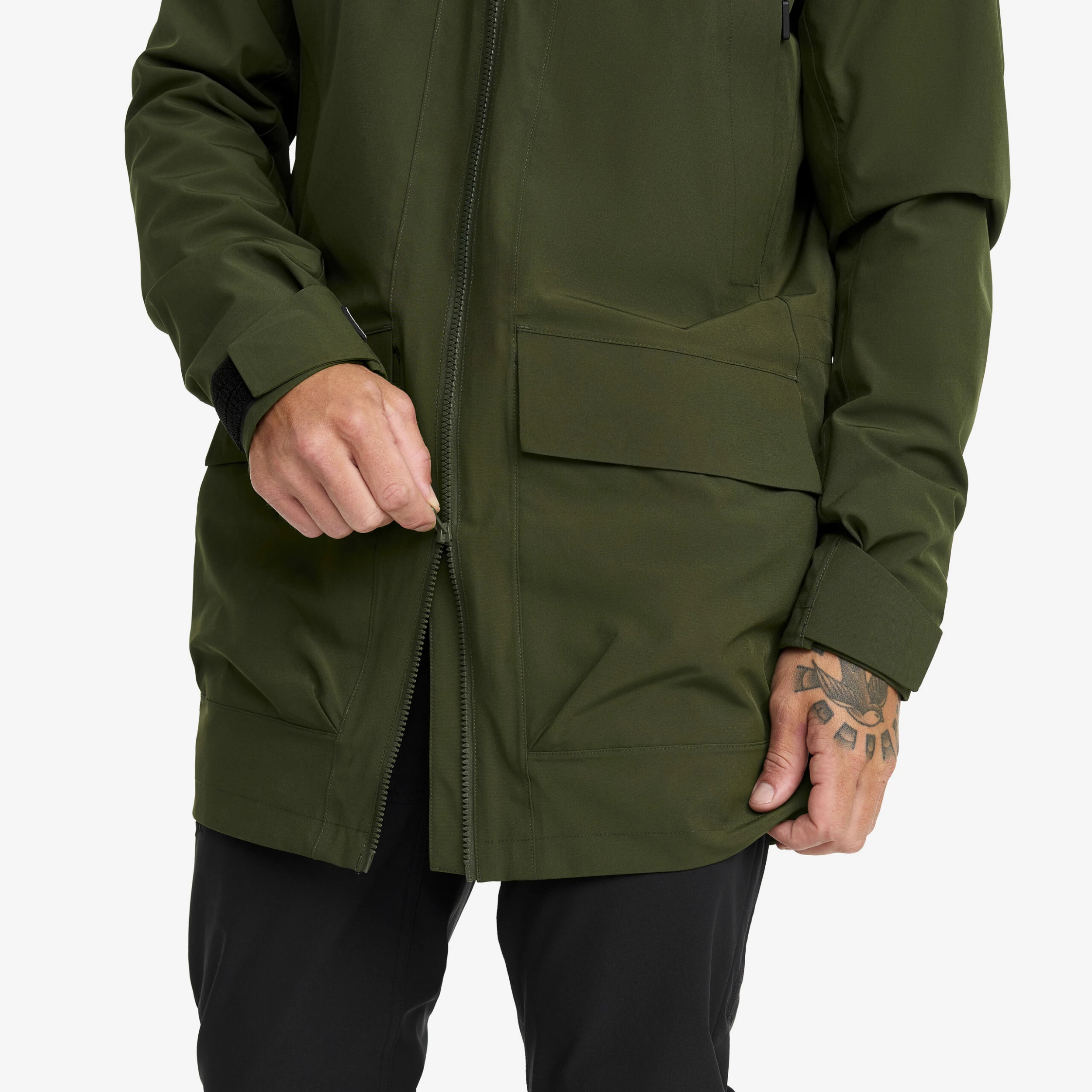 Nevis 2l Parka Men Forest Green - Image 10