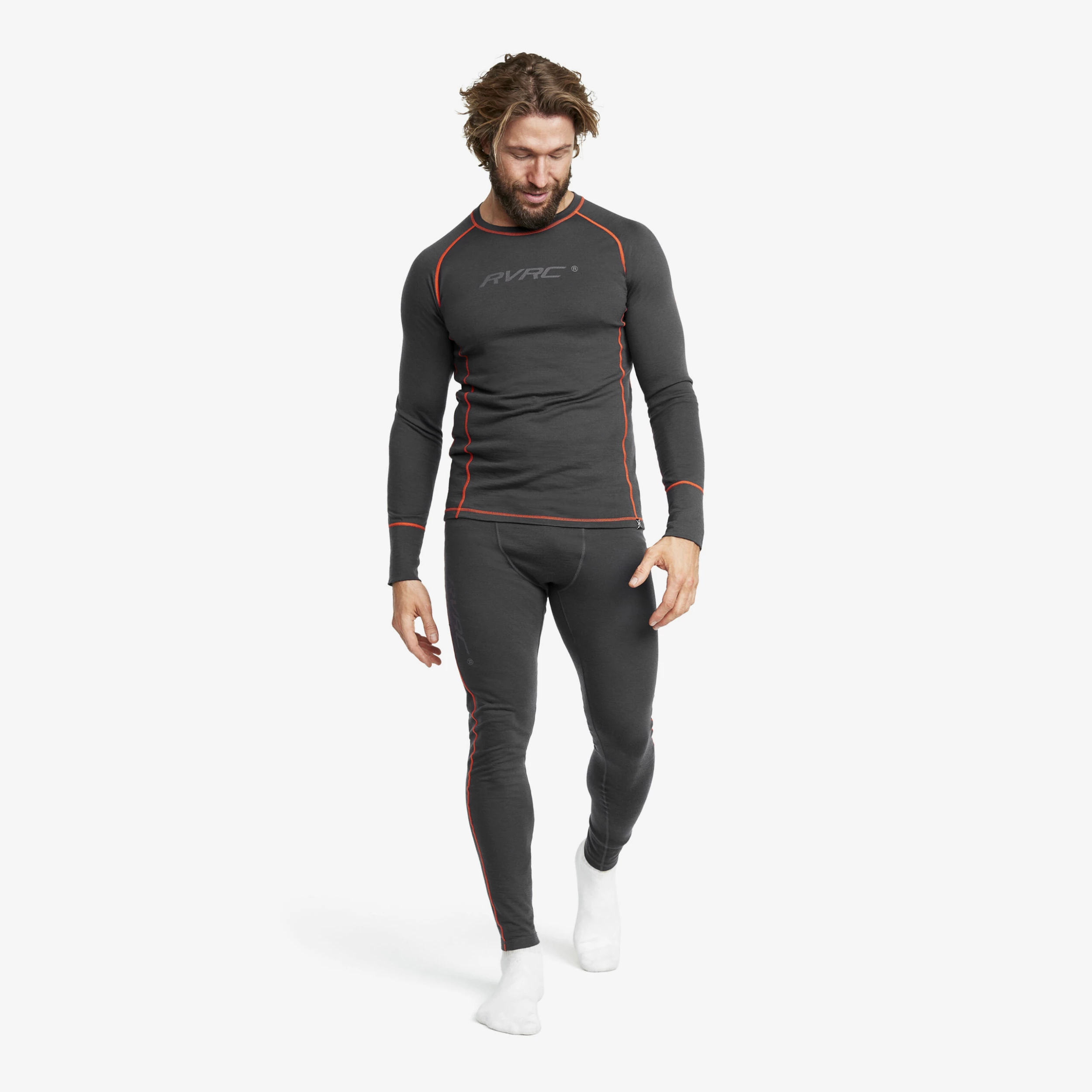 Outright Merino Top Men Anthracite - Image 2