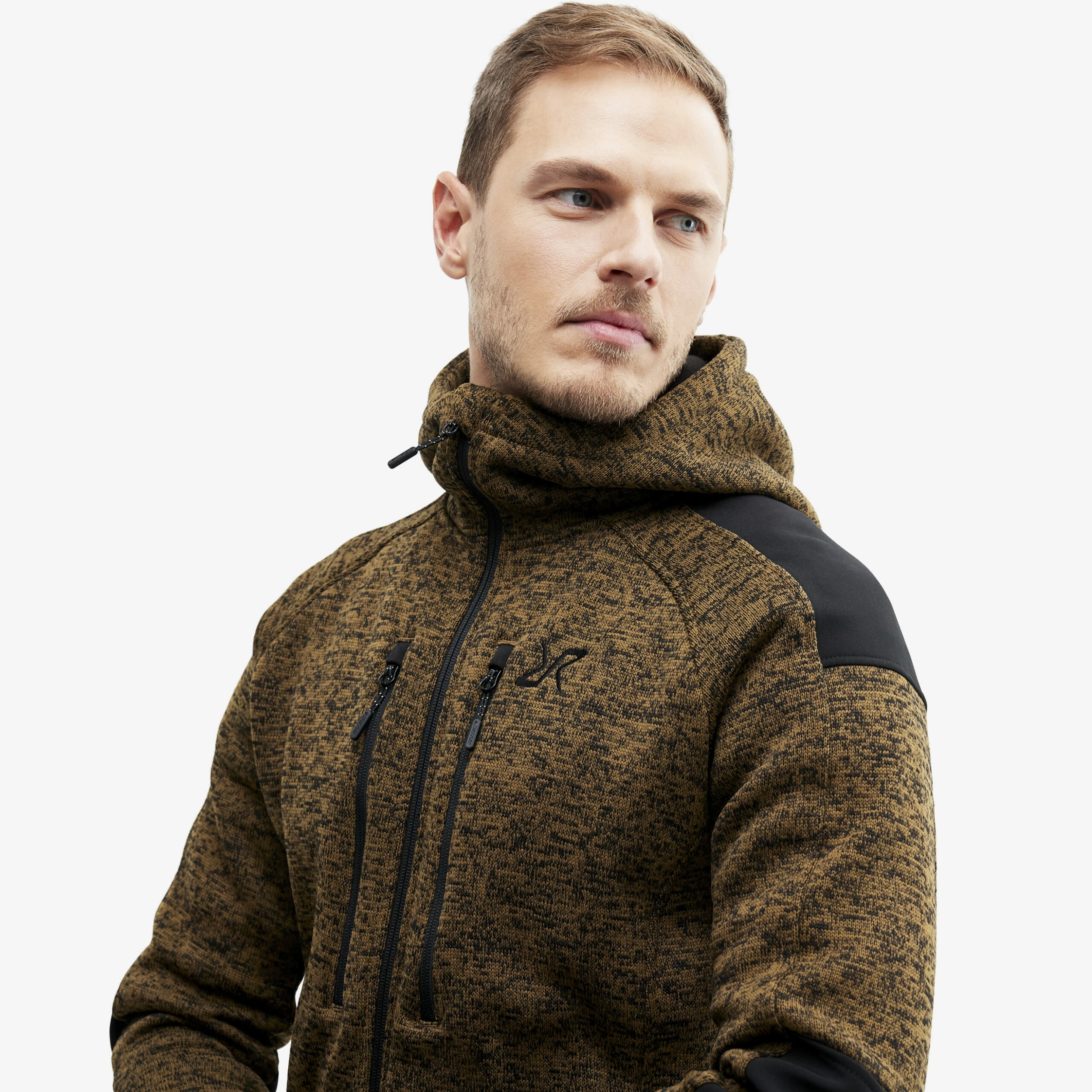 Tornado Hoodie Men Mustard - Image 4