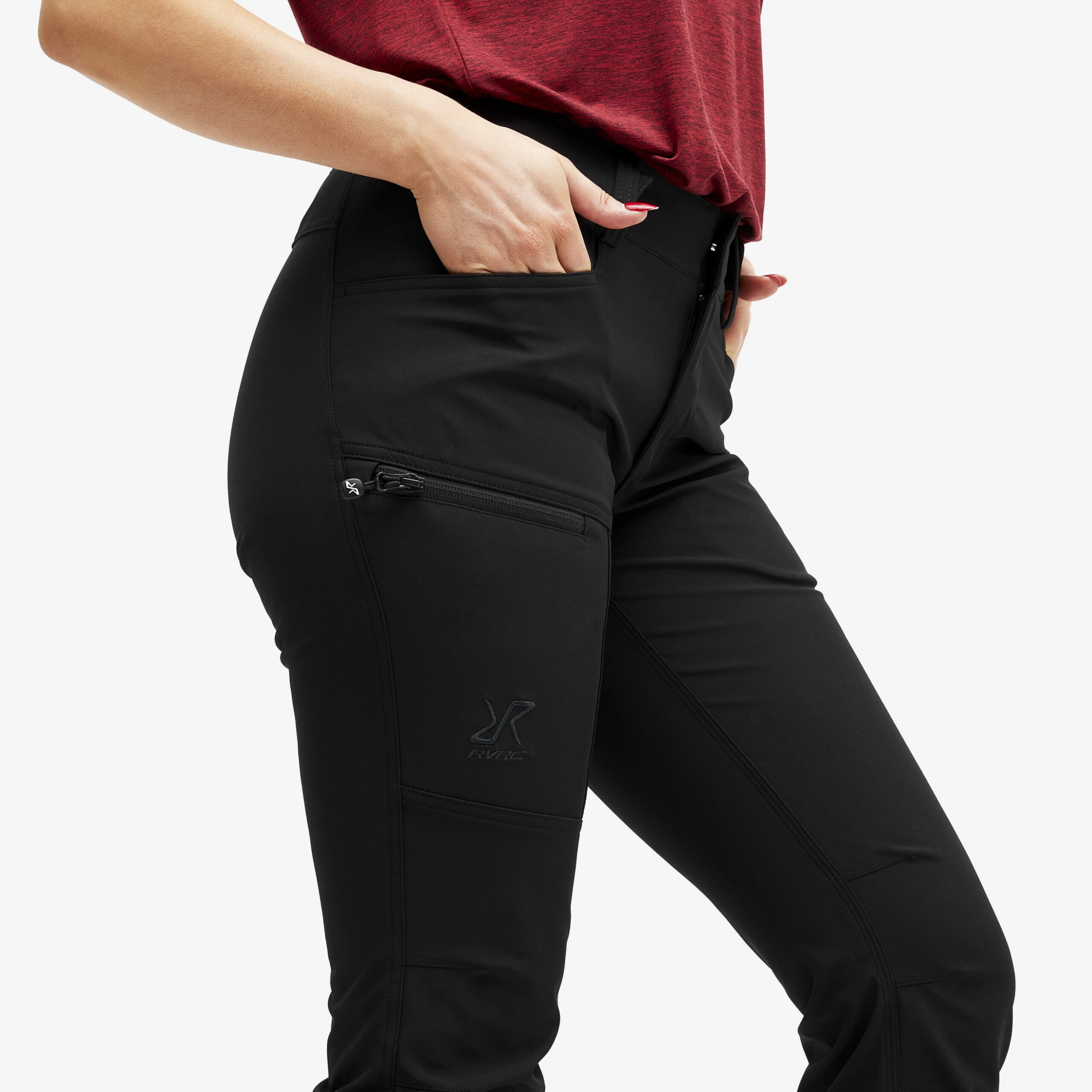 Trail Pants Women Black - Image 4
