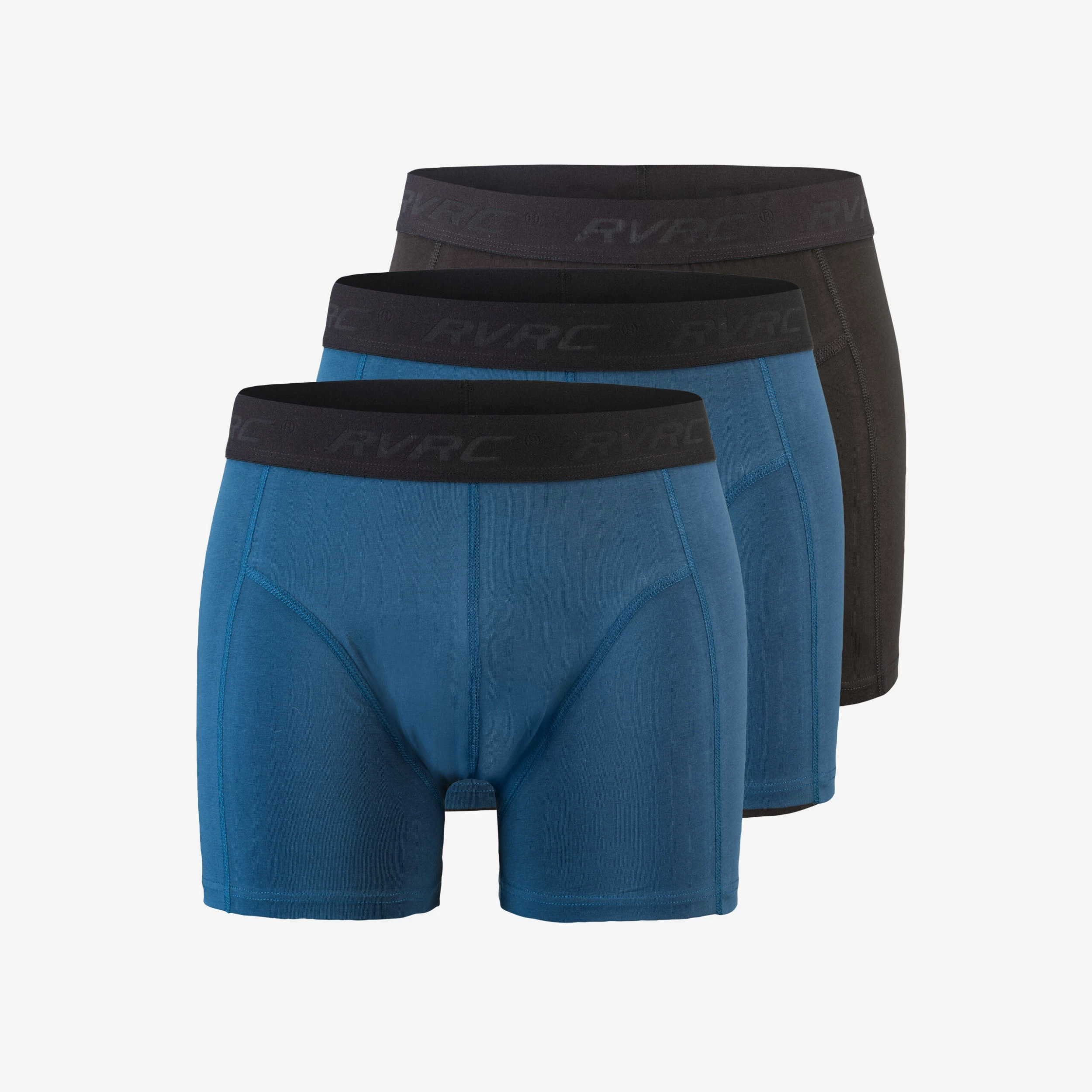 3-pack Ultimate Soft Boxers Men Black/Moonlit Ocean