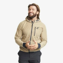 Trekker Hoodie Men Khaki