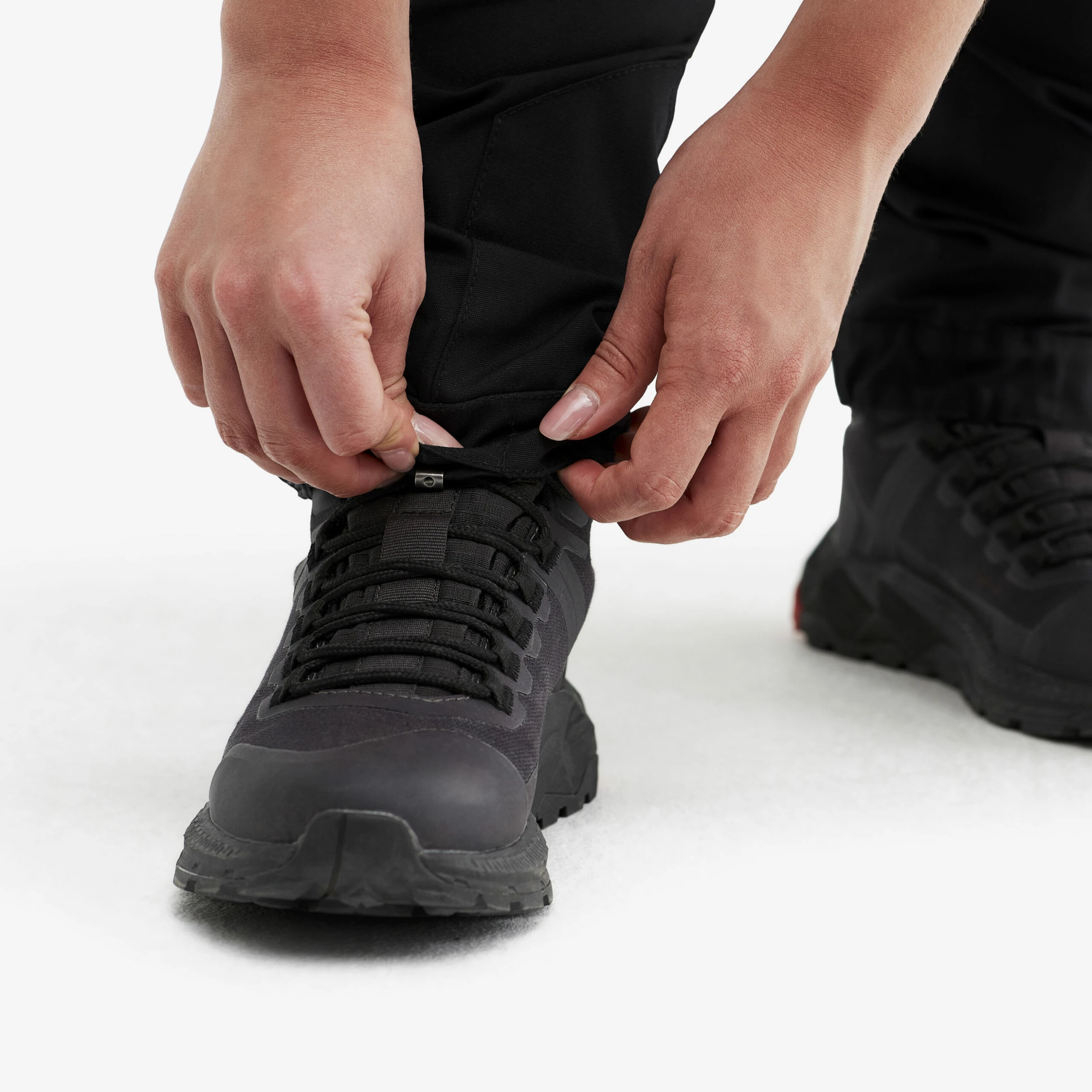 Silence T-zip Trousers Women Iron Grey/Rose - Image 8