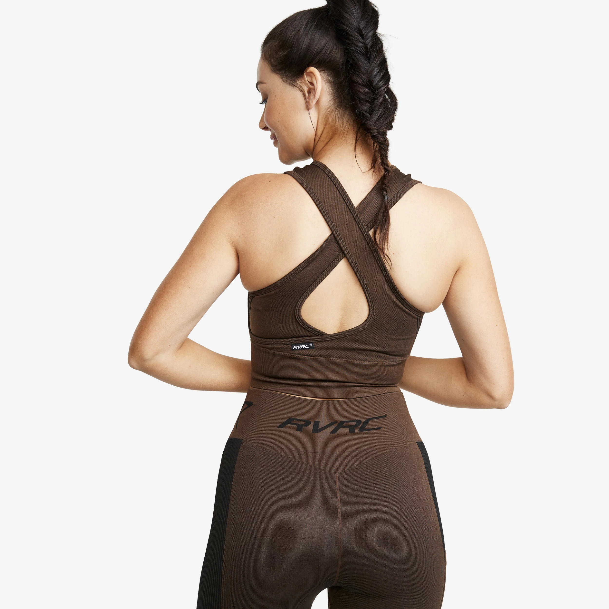 Descent Seamless Top Women Chocolate Chip - Image 4