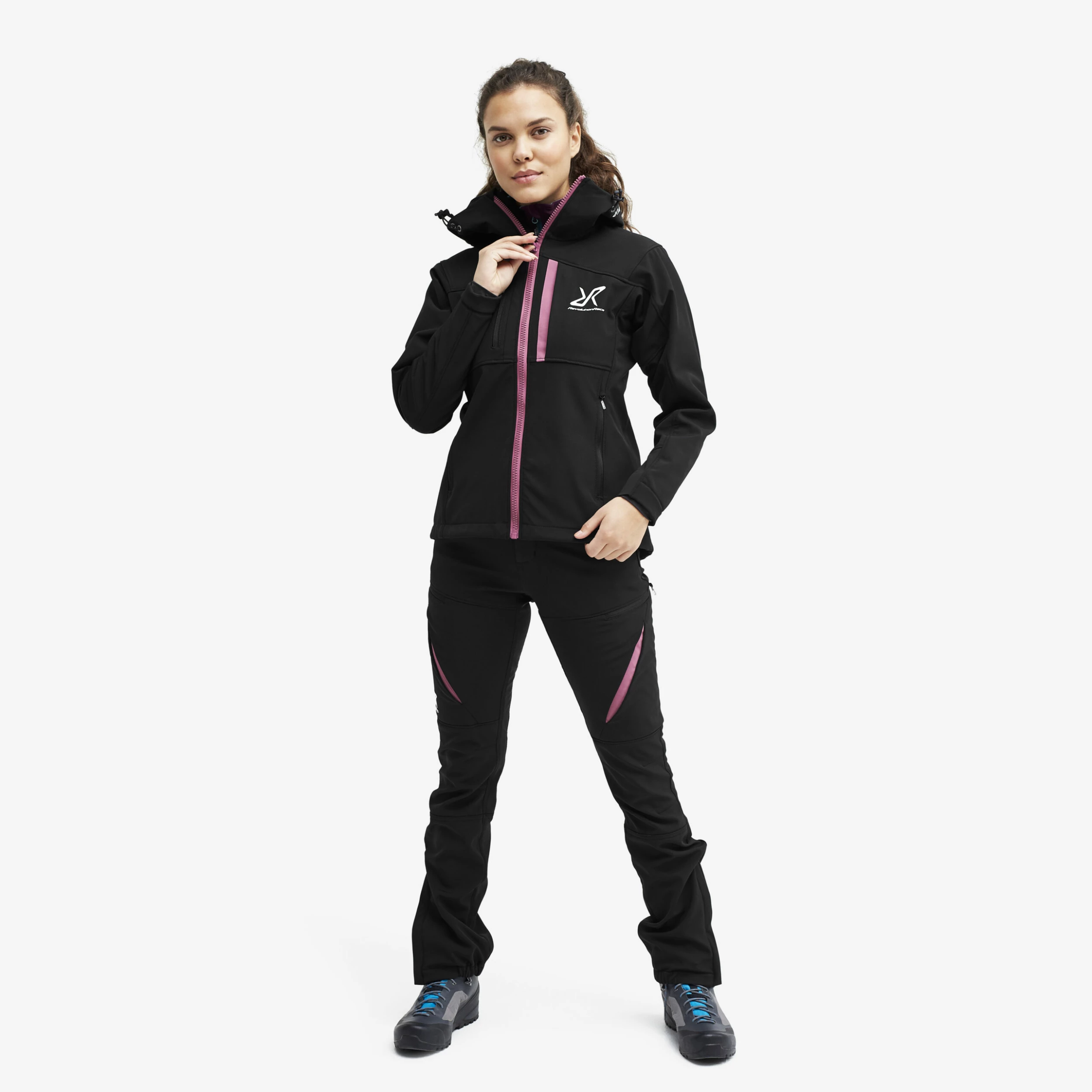 Hiball Jacket Women Jetblack - Image 2