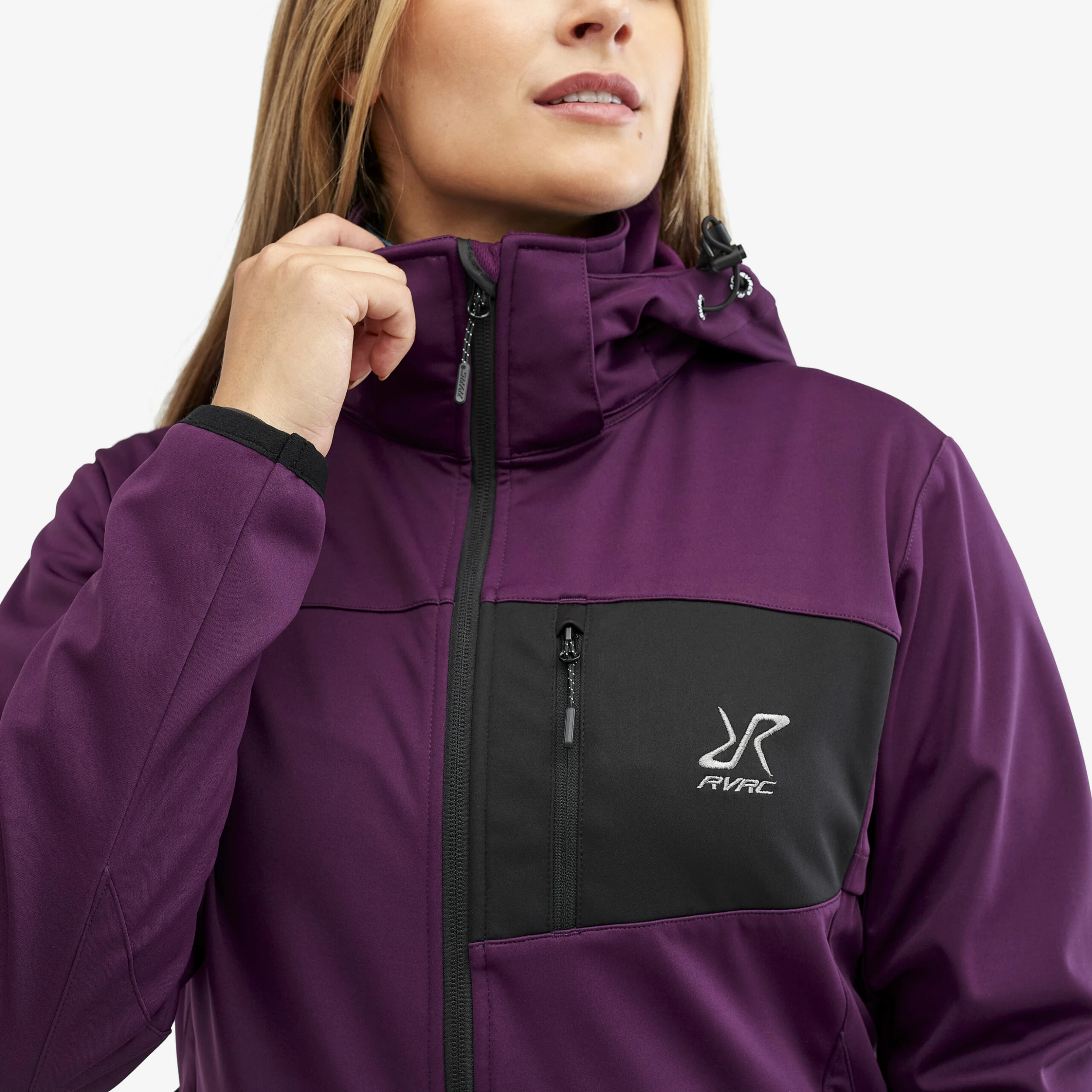 Hybrid Jacket 2.0 Women Dark Purple Rain - Image 4