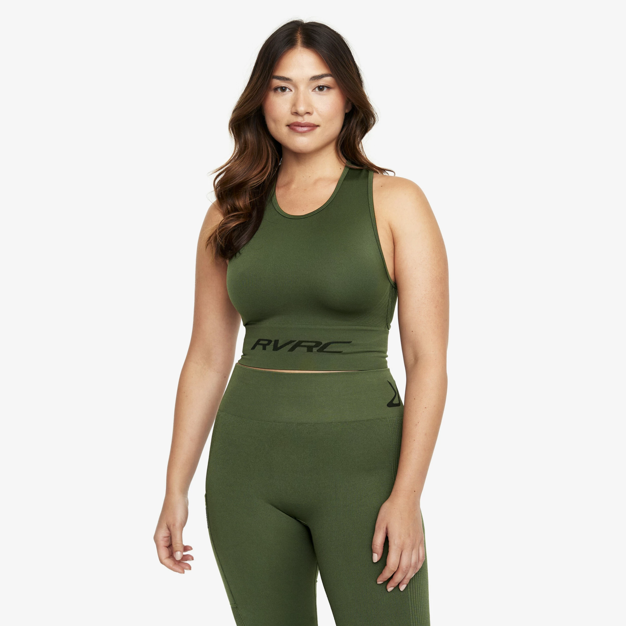 Descent Seamless Top Women Green