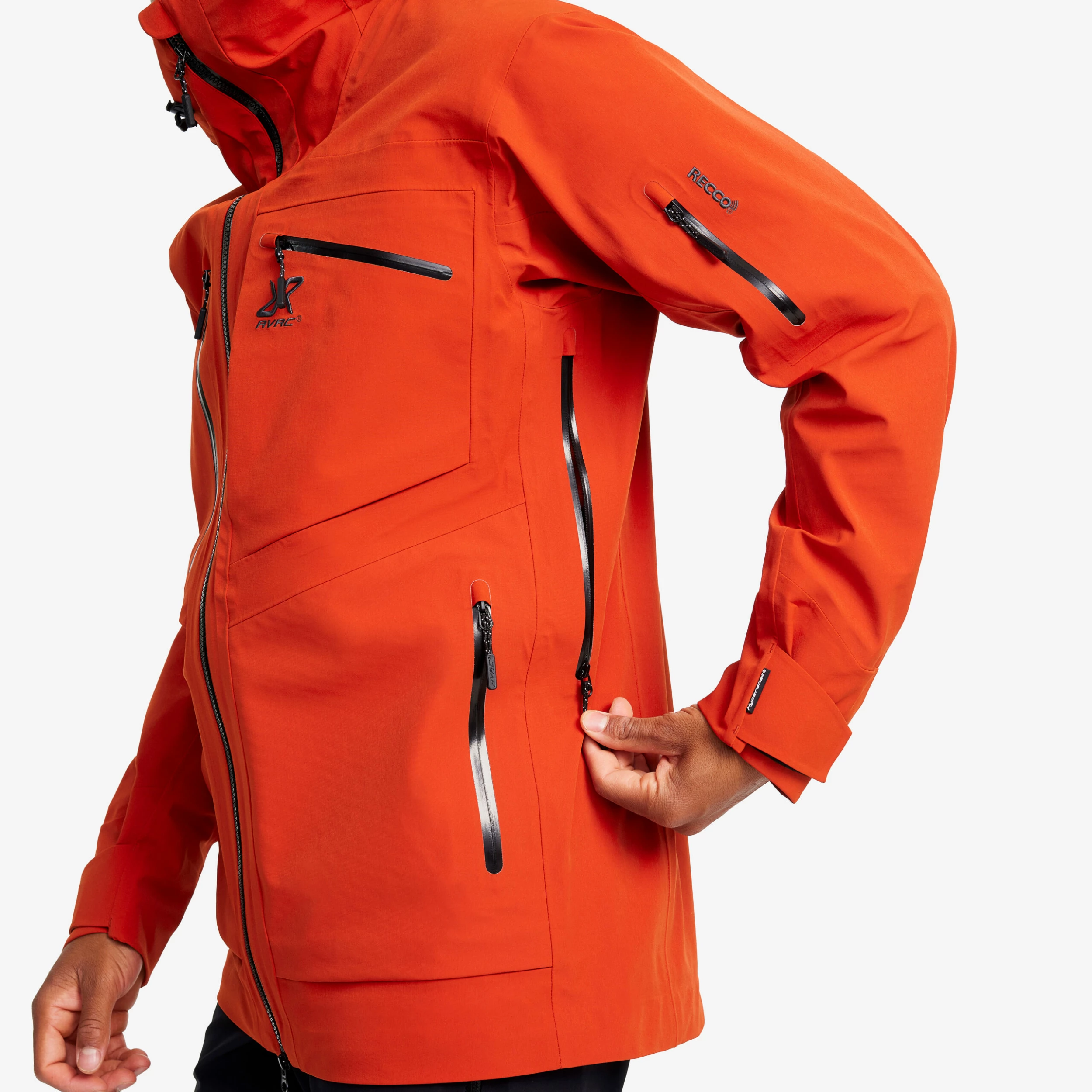 Cyclone Long 3L Jacket Men Rooibos Tea - Image 7