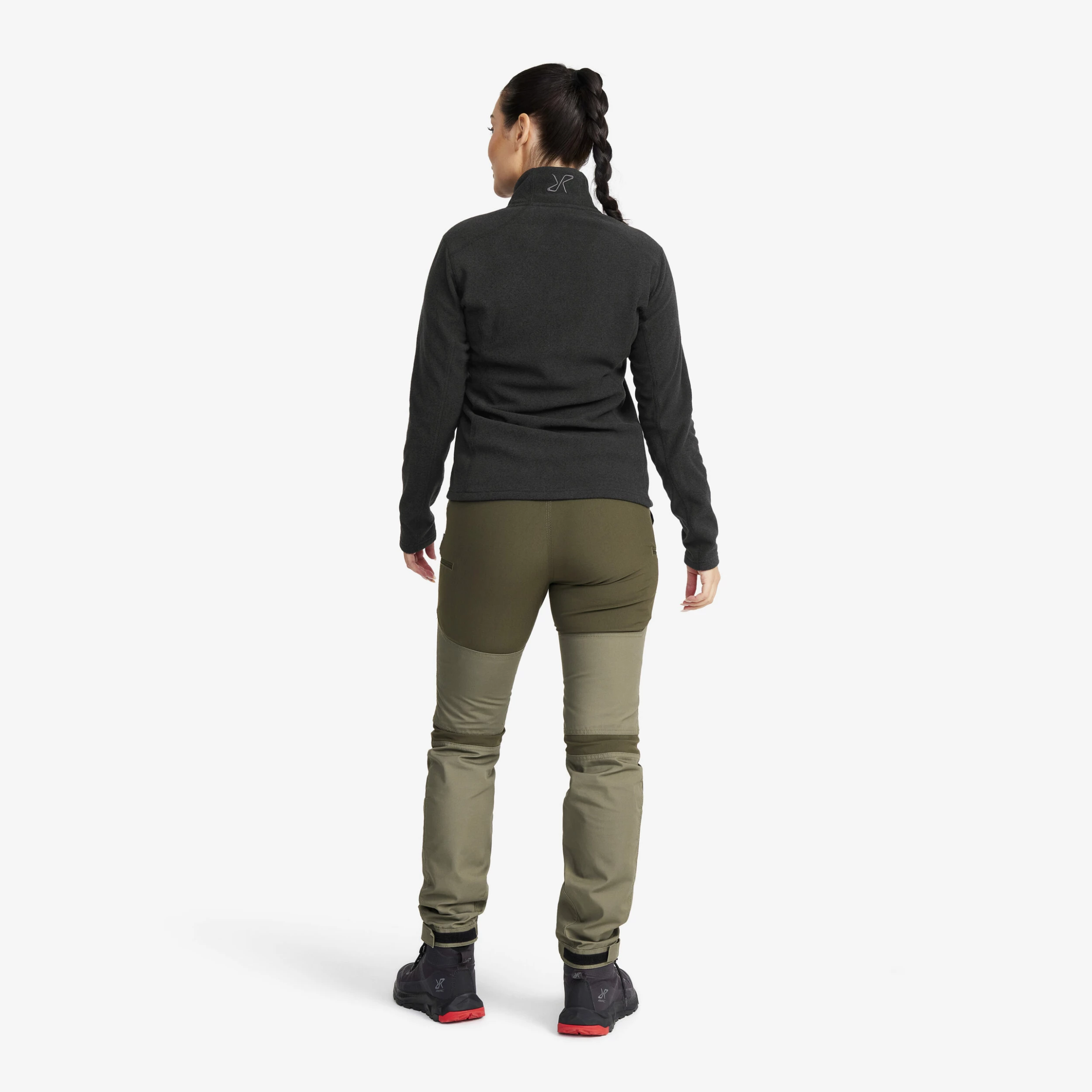 Essential Full-zip Fleece Women Black - Image 3