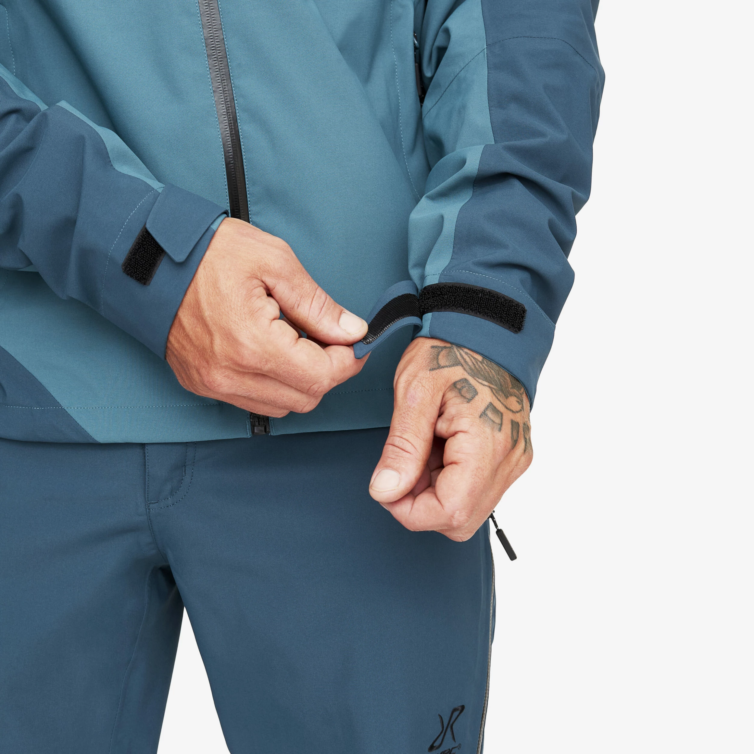 Silence Proshell Jacket Men Ocean Teal - Image 6