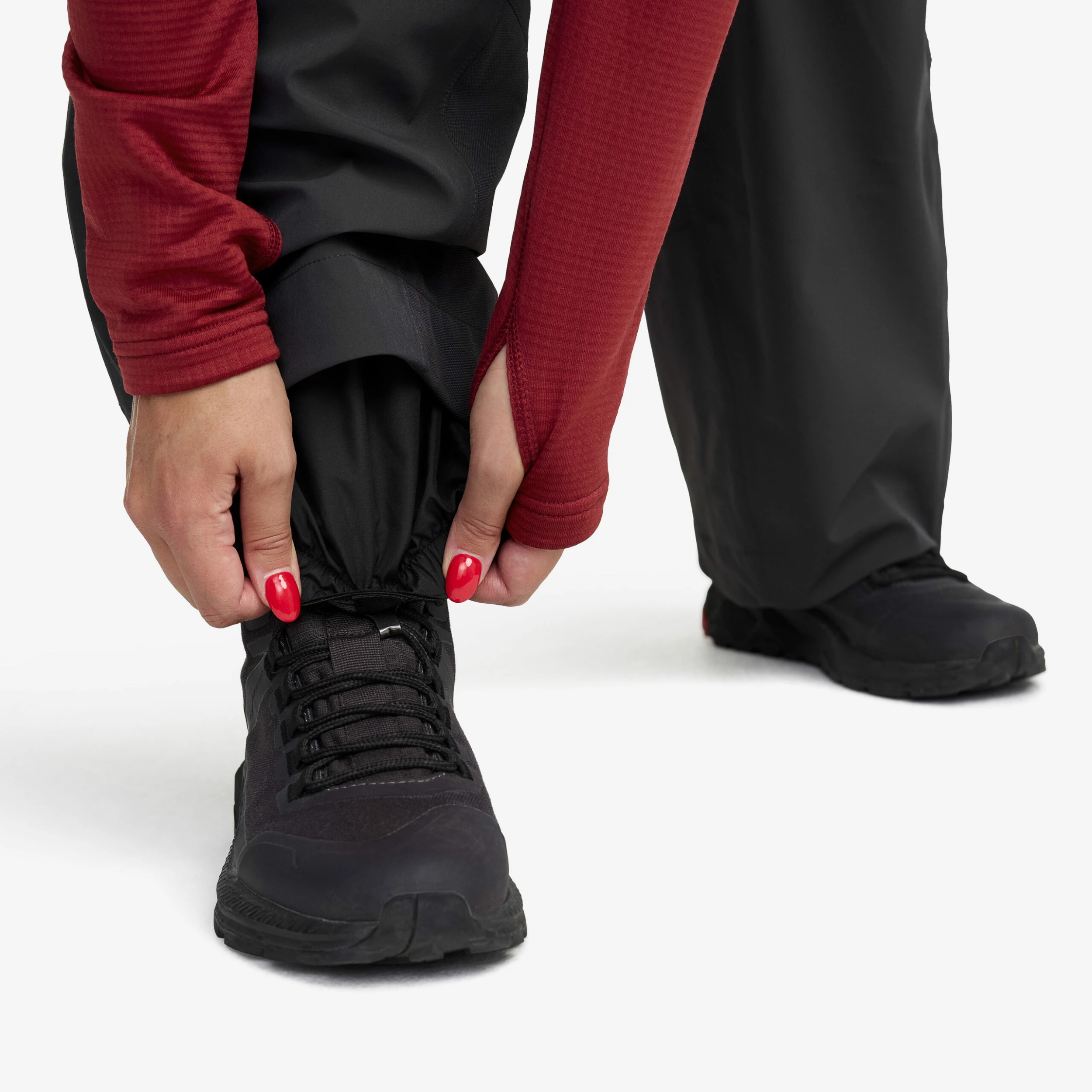 Atlas 3L Ski Bib Trousers Women Anthracite - Image 10