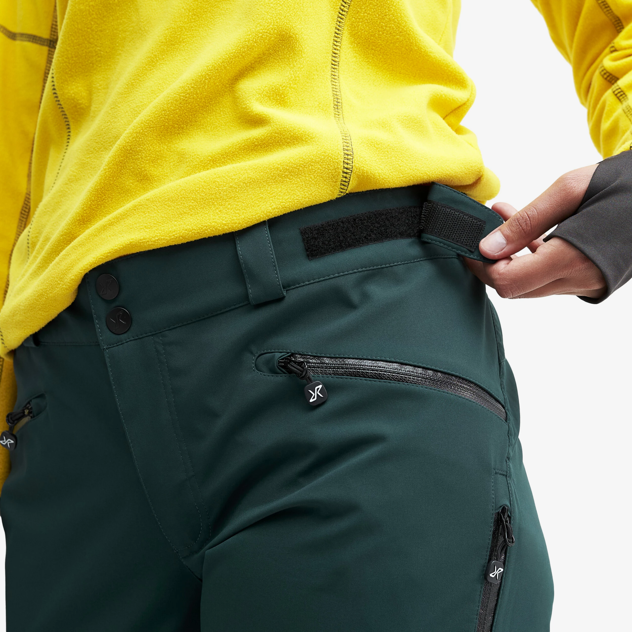 Silence Proshell Trousers Women Deep Teal - Image 5