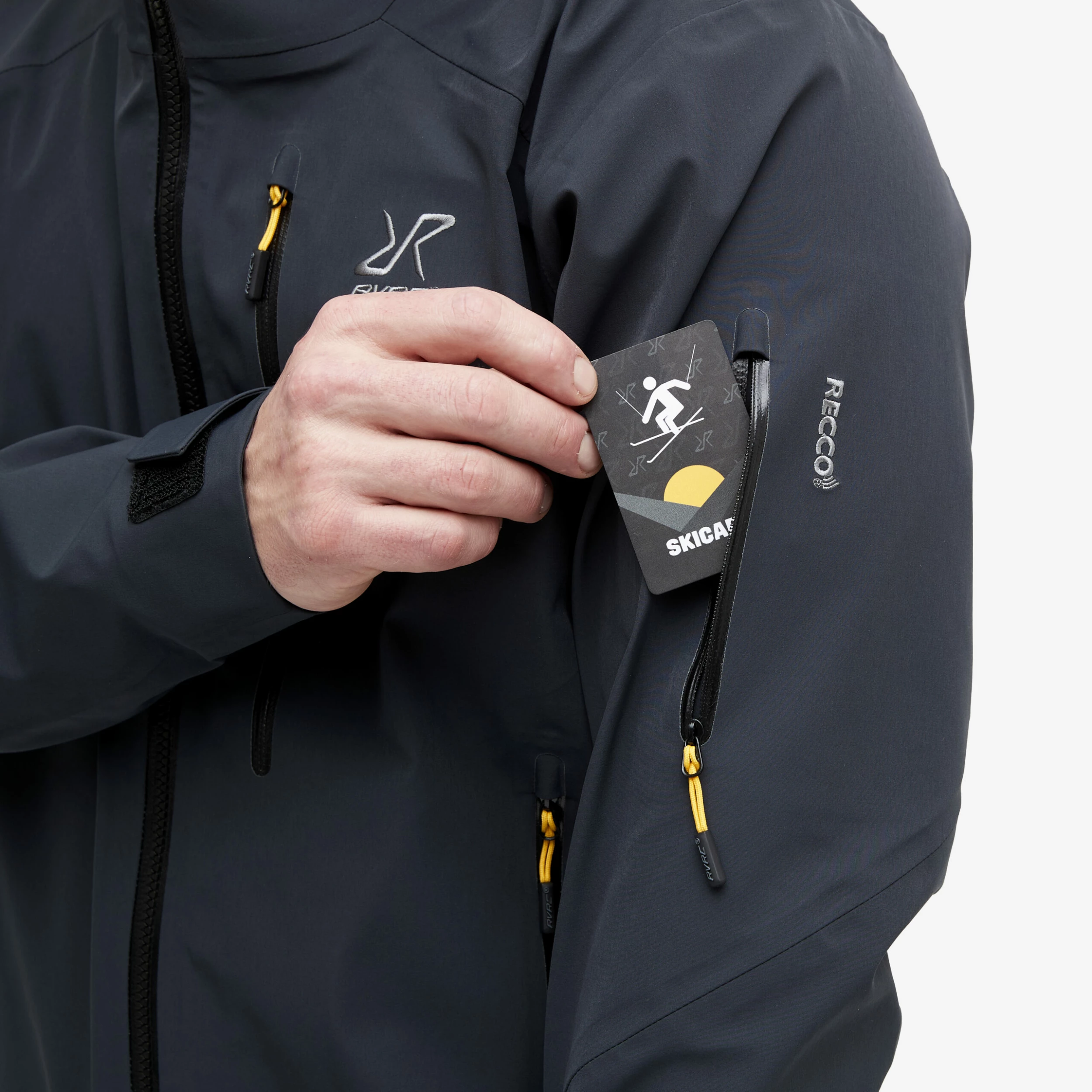 Aphex Pro Jacket Men Charcoal Black - Image 6