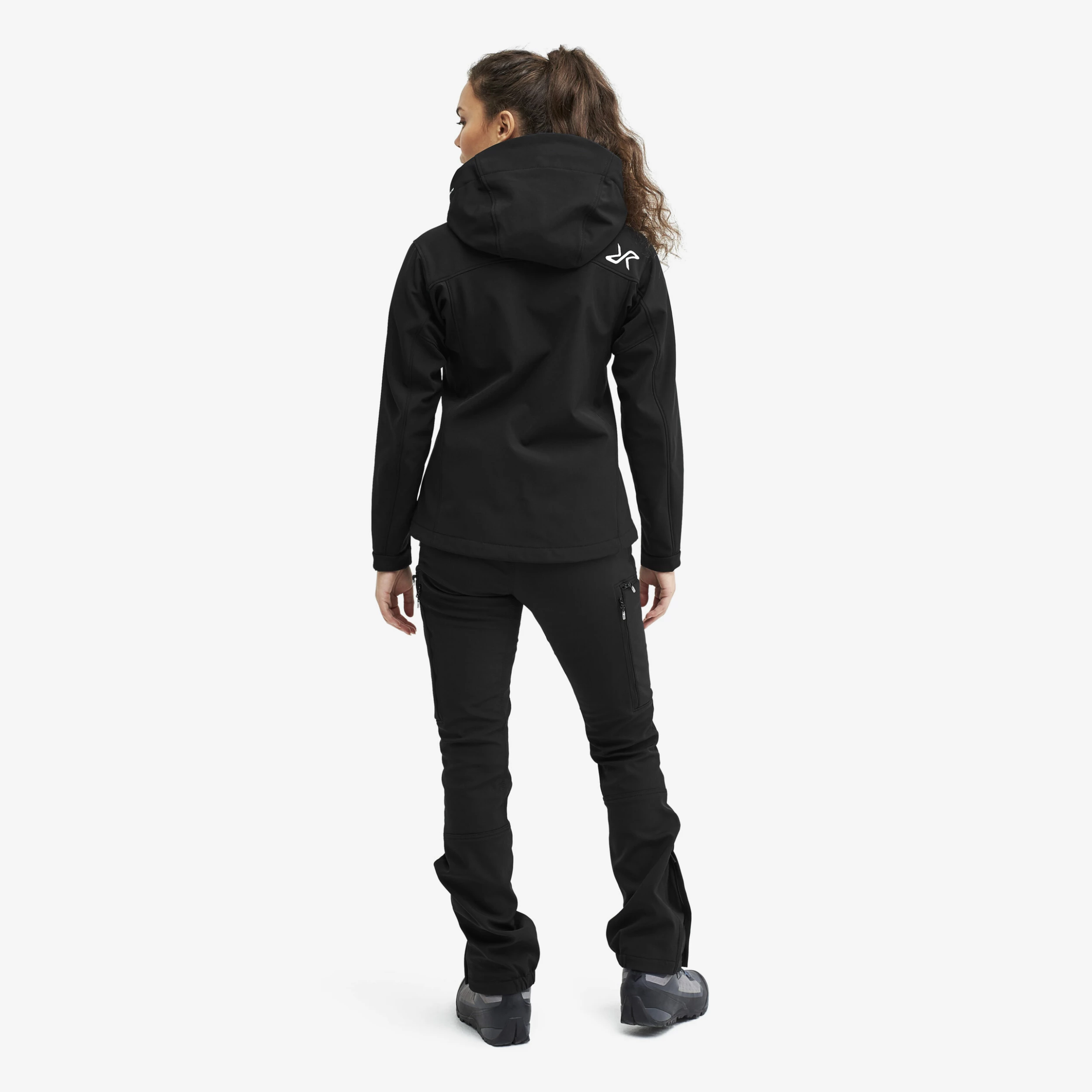 Hiball Jacket Women Jetblack - Image 3