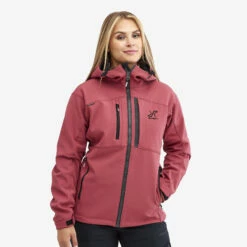 Hiball Jacket Women Earth Red