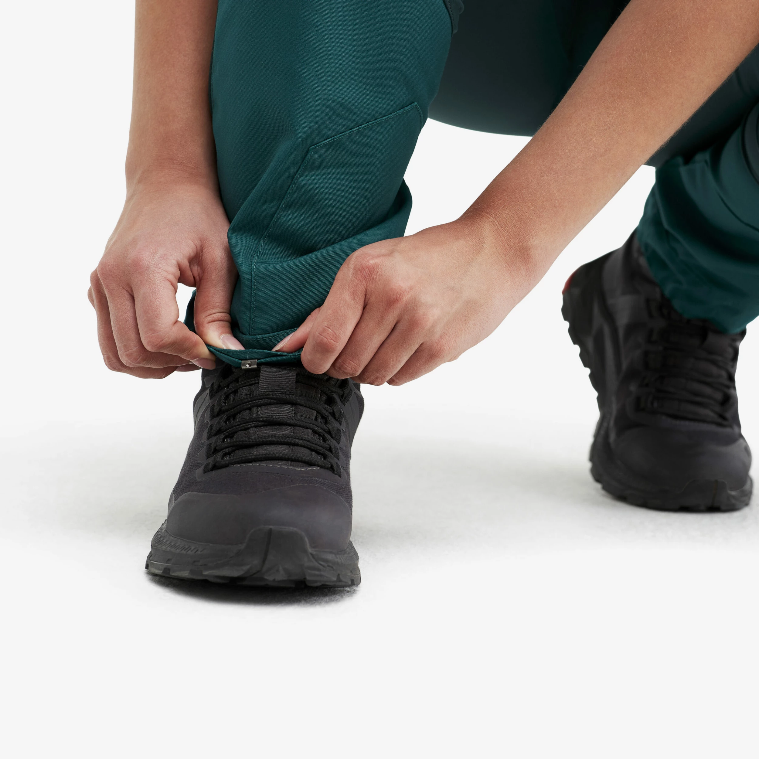 Silence T-zip Trousers Women Dark Teal - Image 8