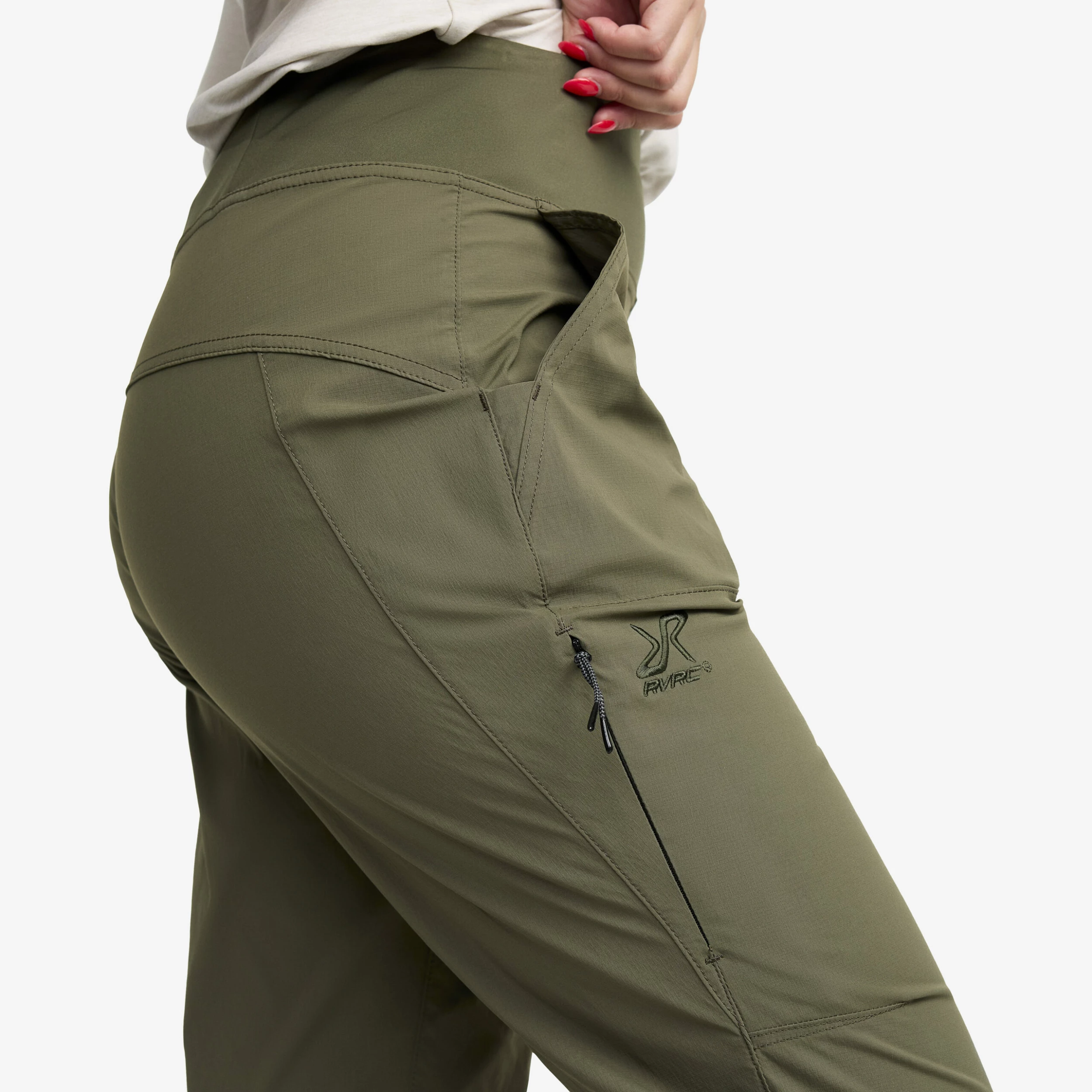 Breezy Outdoor Trousers Women Grape Leaf - Image 4