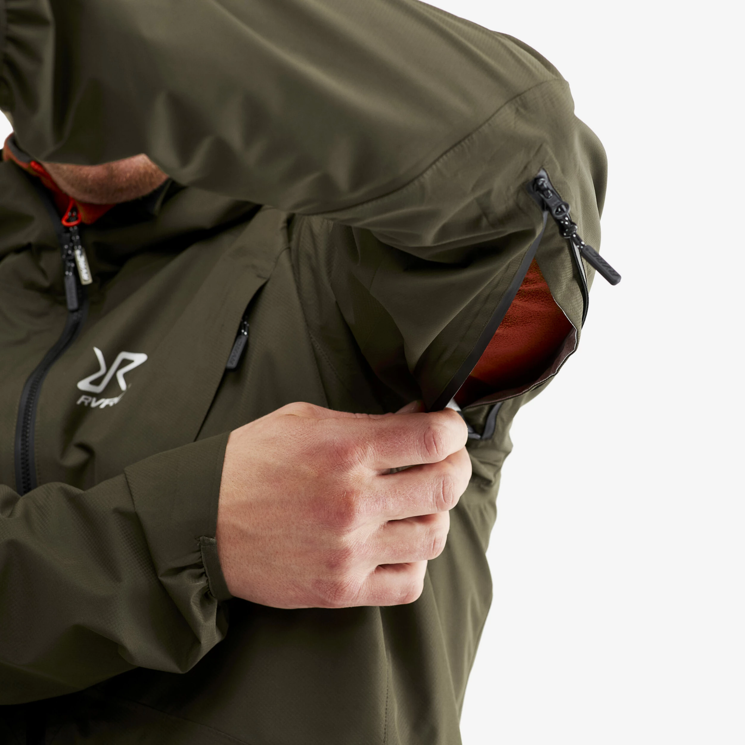 Typhoon Jacket Men Mud - Image 5