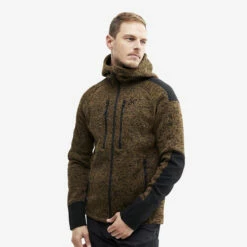 Tornado Hoodie Men Mustard