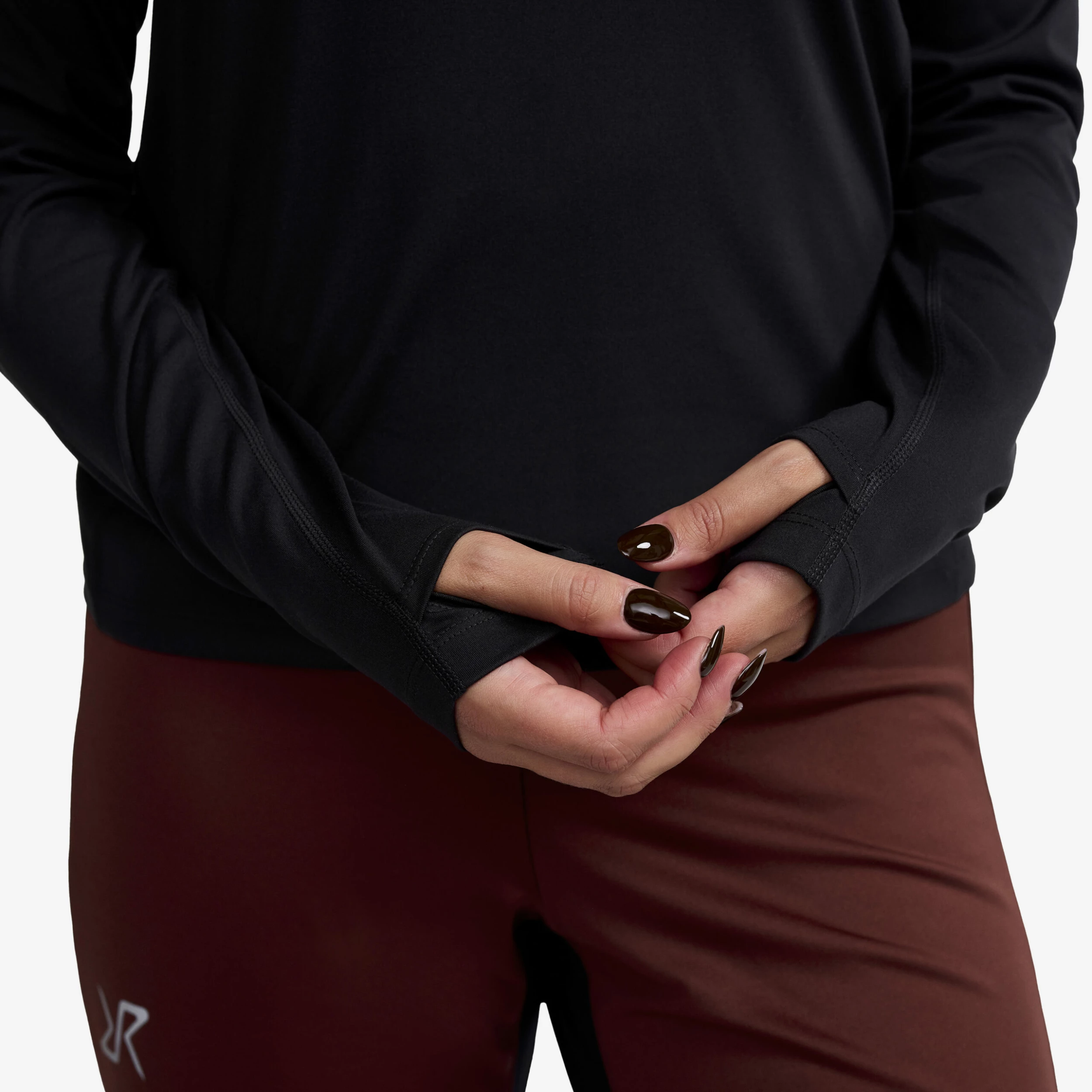 Prep Half-zip Top Women Black - Image 5