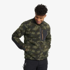 High Pile Fleece Men Grape Leaf