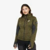 Fusion Fleece Women Burnt Olive