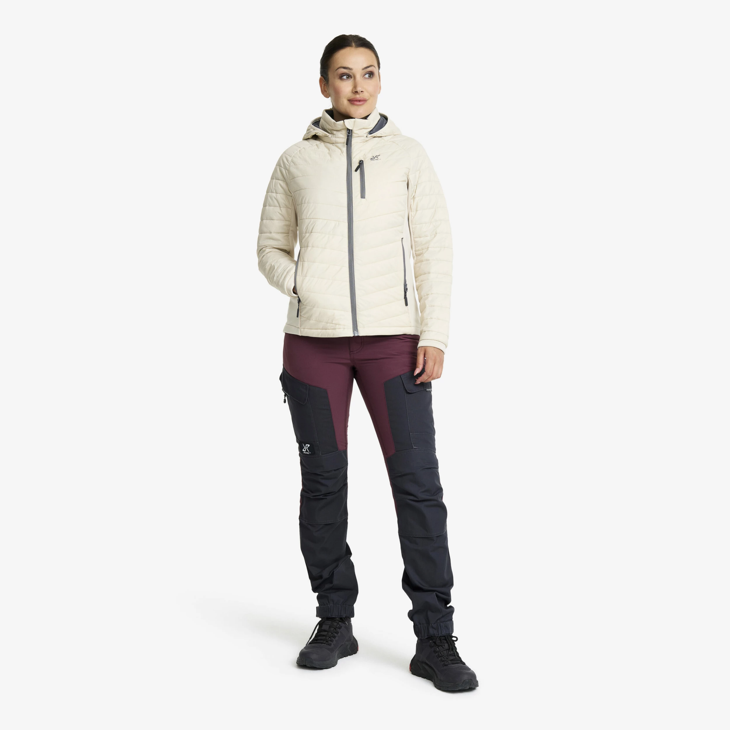 Radical Insulate Jacket Women Oatmeal - Image 2