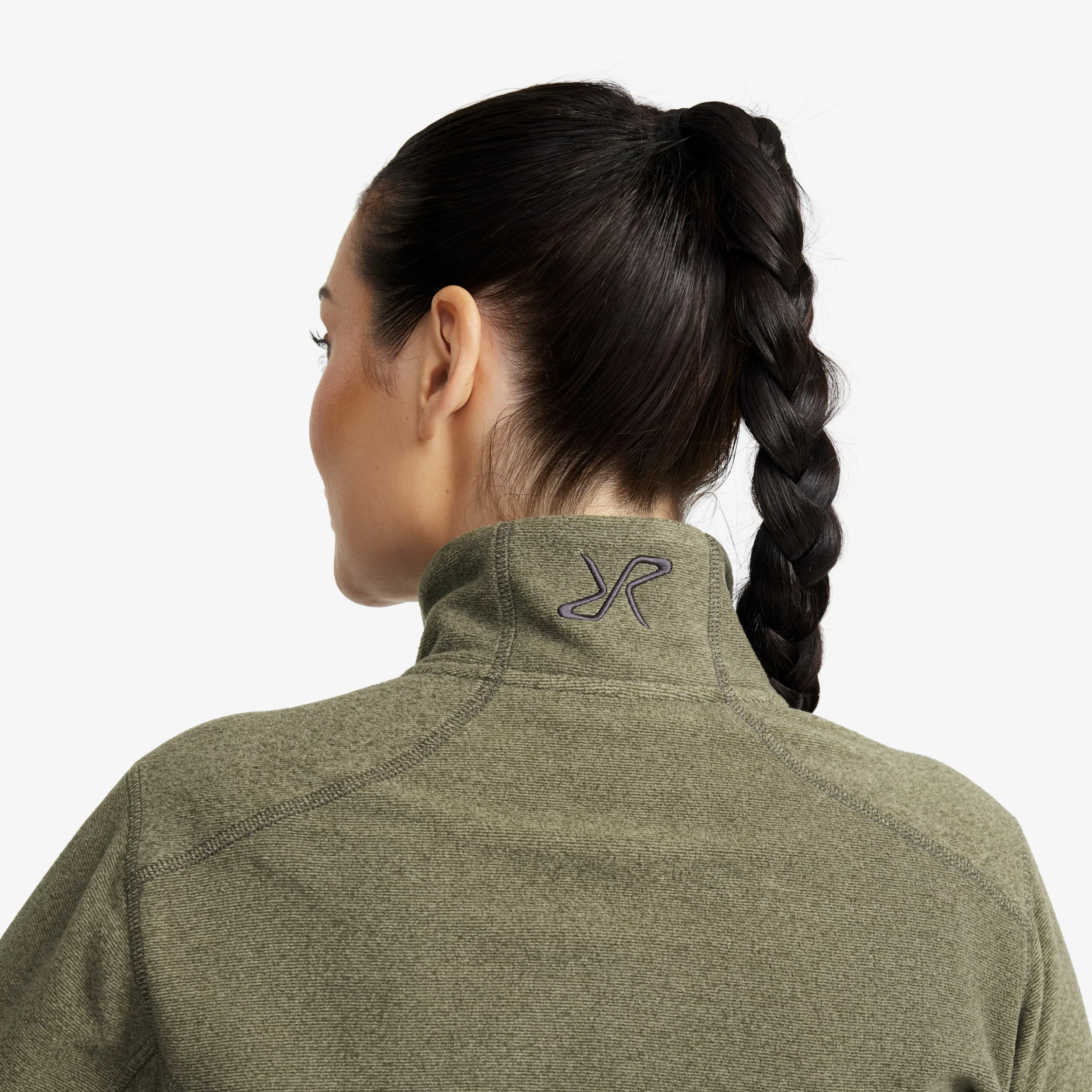 Essential Full-zip Fleece Women Grape Leaf - Image 6