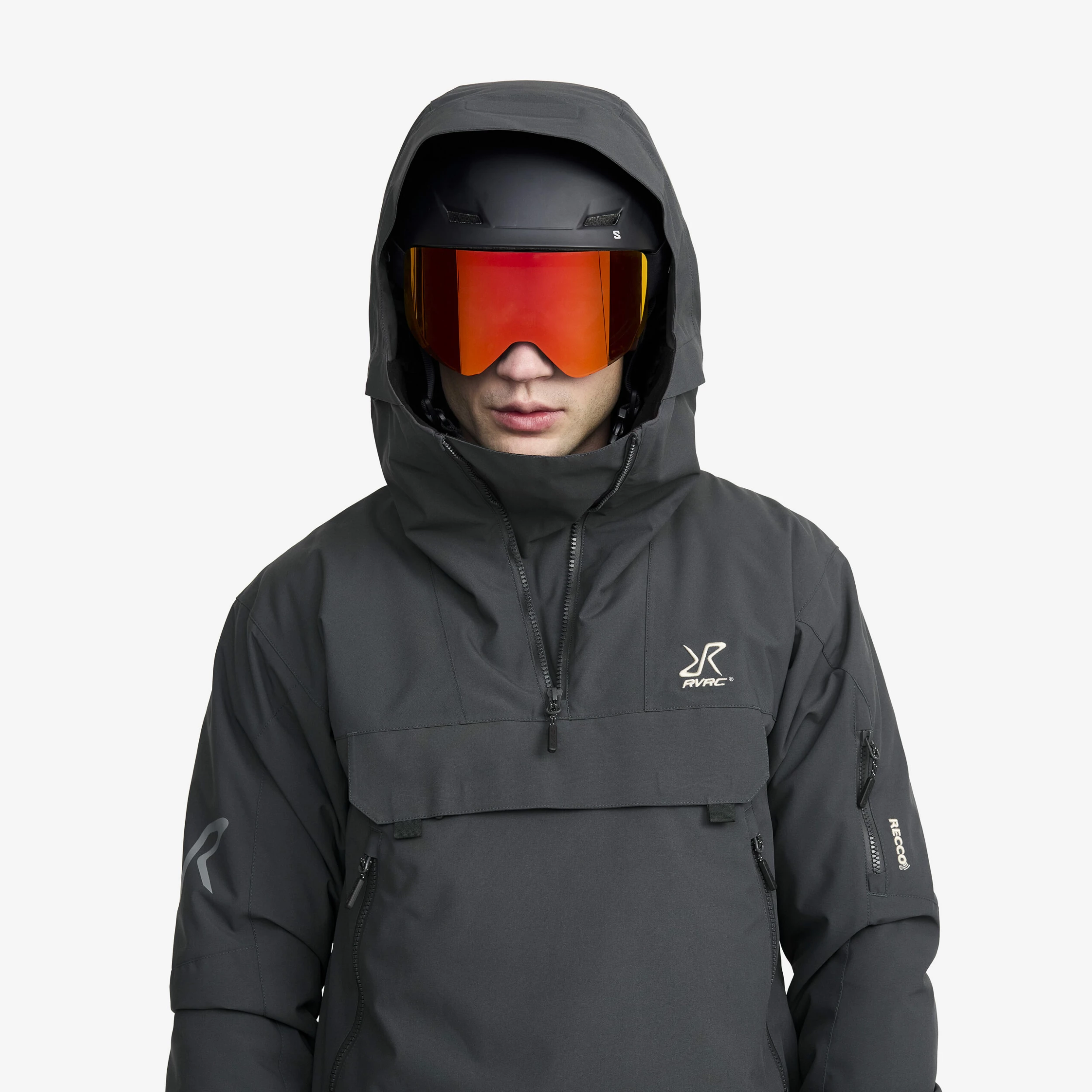 Halo 2L Insulated Ski Anorak Men Anthracite - Image 5