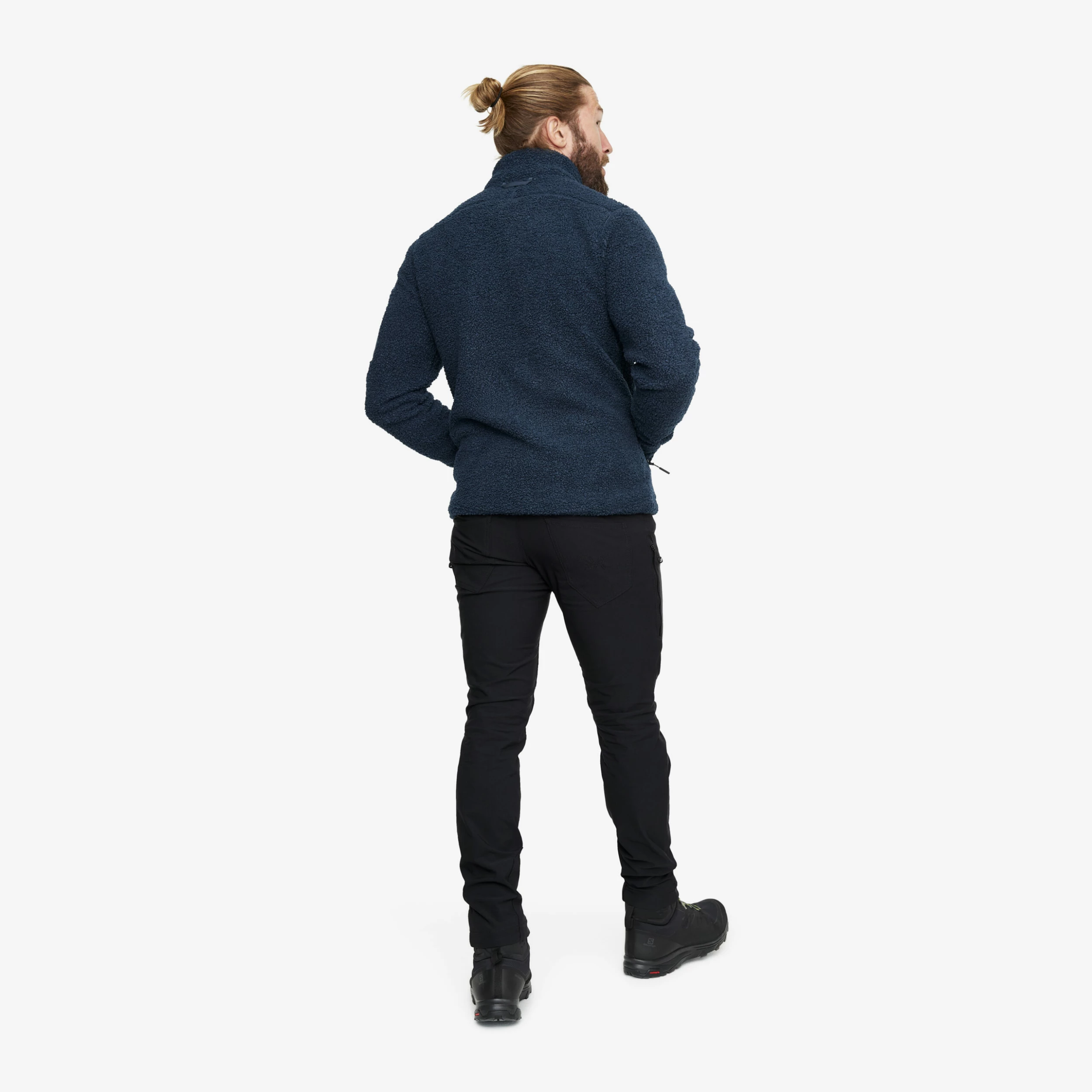 Bigfoot Pile Fleece Men Moonlit Ocean - Image 2