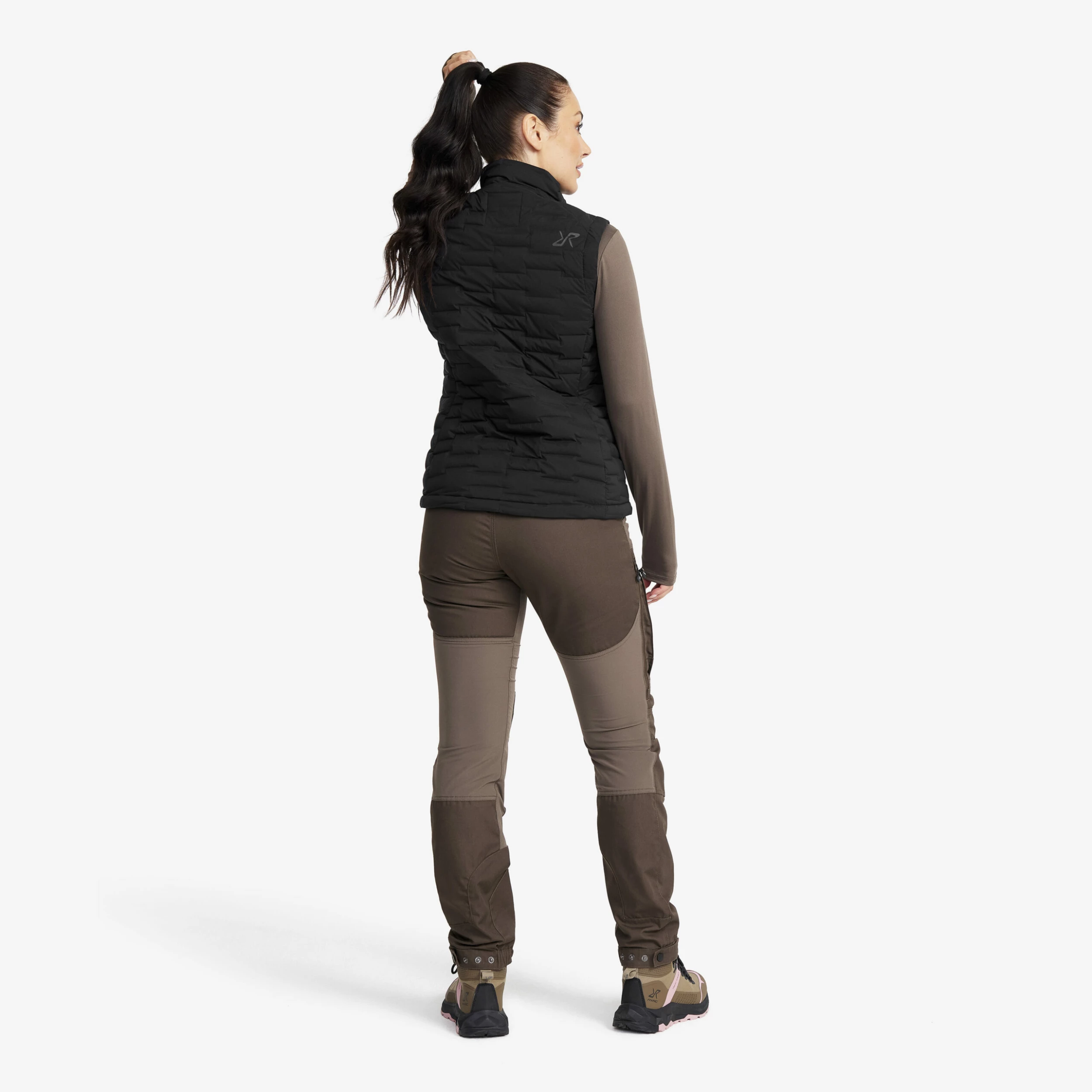 Flex Stretch Down Vest Women Black - Image 3