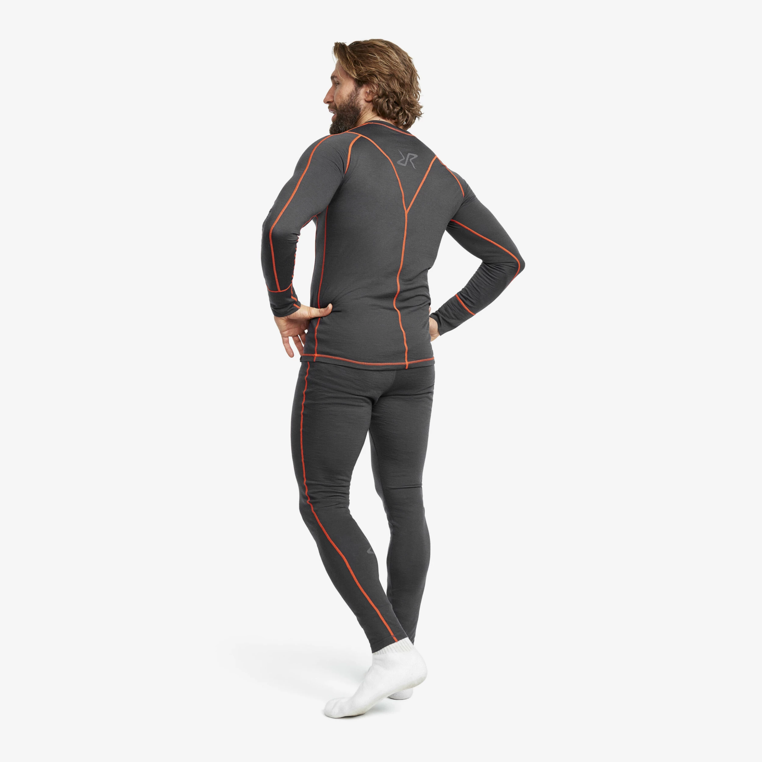 Outright Merino Top Men Anthracite - Image 3