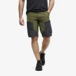 RVRC GP Shorts Men Dark Olive