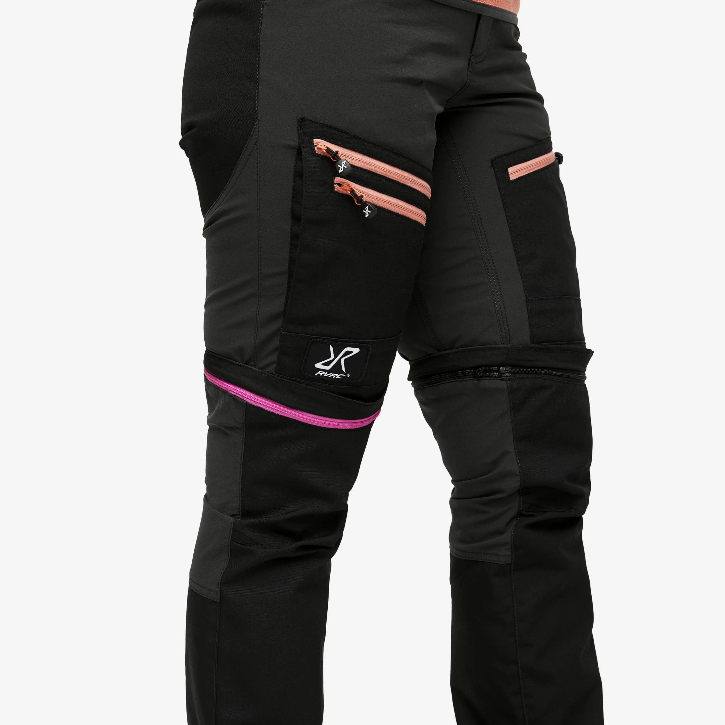RVRC GP Pro Zip-off Trousers Women Anthracite/Burnt Coral - Image 6