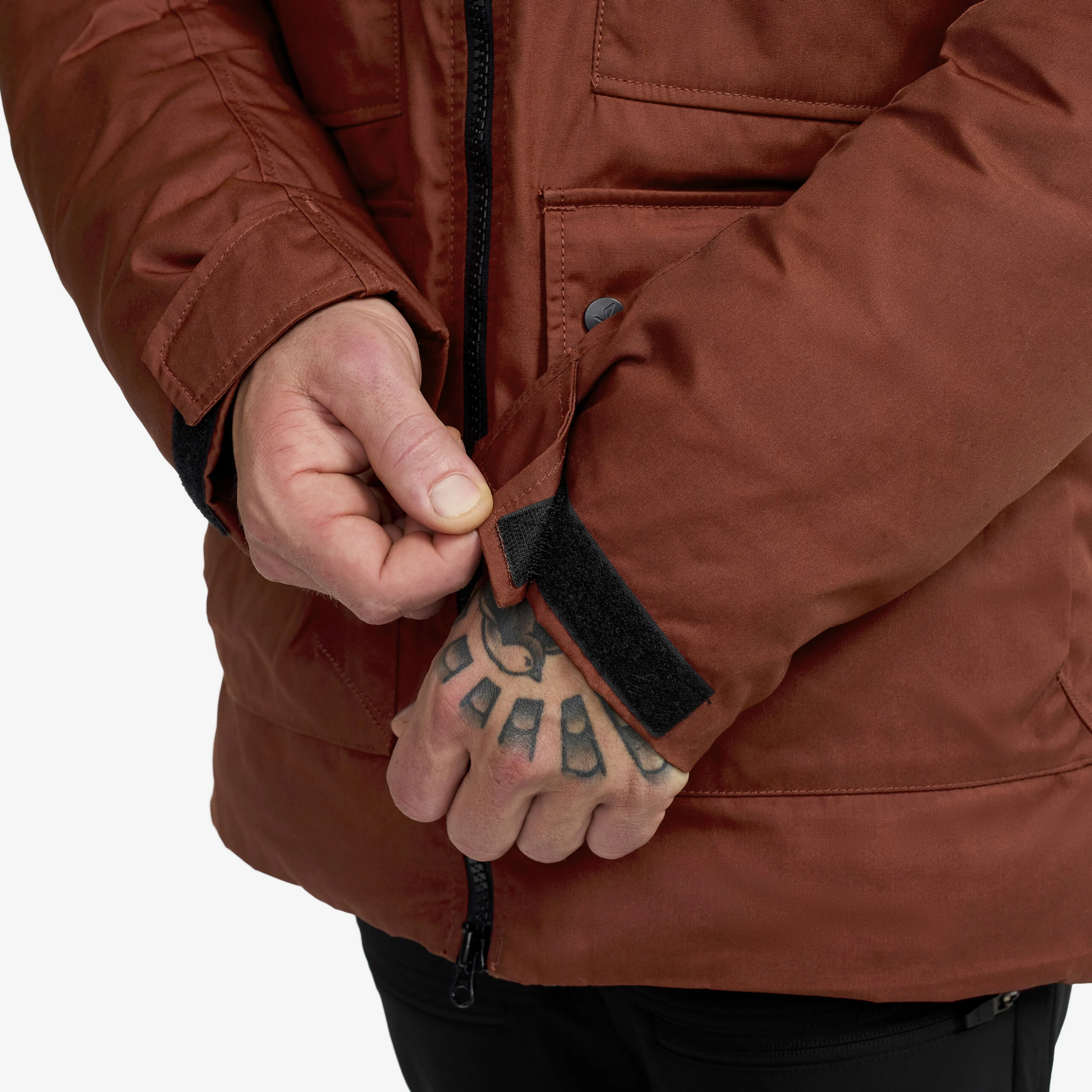 Outdoor Parka Men Smoked Paprika - Image 8